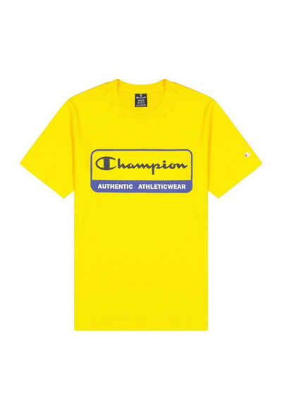 Champion T-Shirt Champion Herren T-Shirt 219165 YS058 GLY Gelb