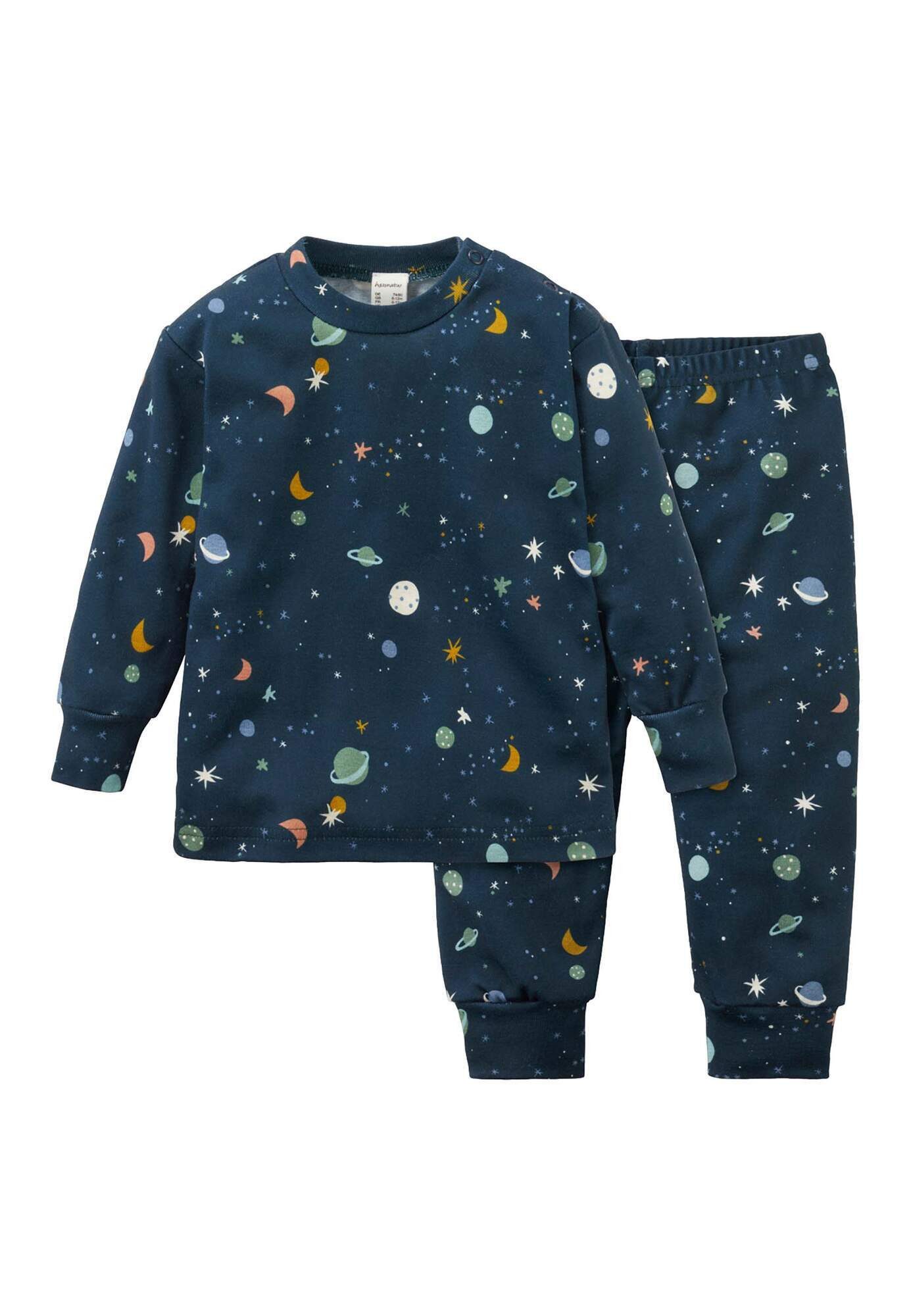 Hessnatur Pyjama Regular aus reiner Bio-Baumwolle günstig online kaufen