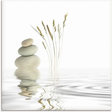 Artland Glasbild Zen Friede, Zen (1 St)