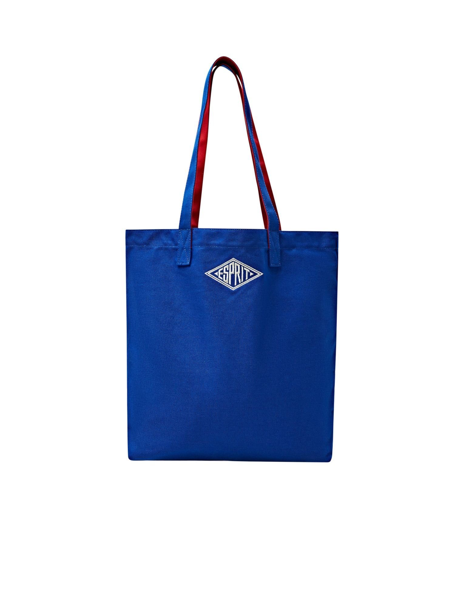 Esprit Schultertasche Tote Bag aus Baumwolle mit Logo