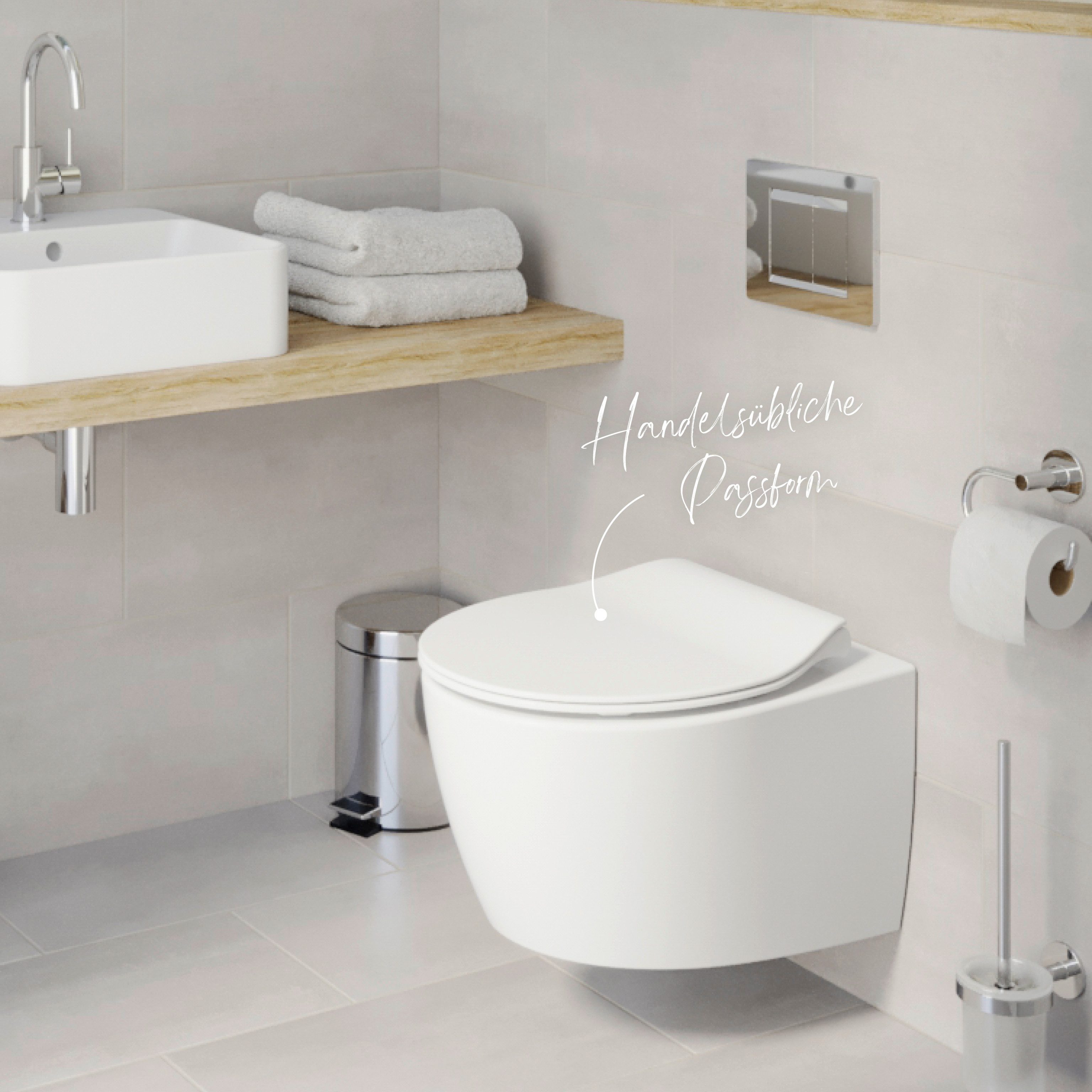 Lenz WC-Sitz JENO, abnehmbar, Duroplast, mit Absenkautomatik