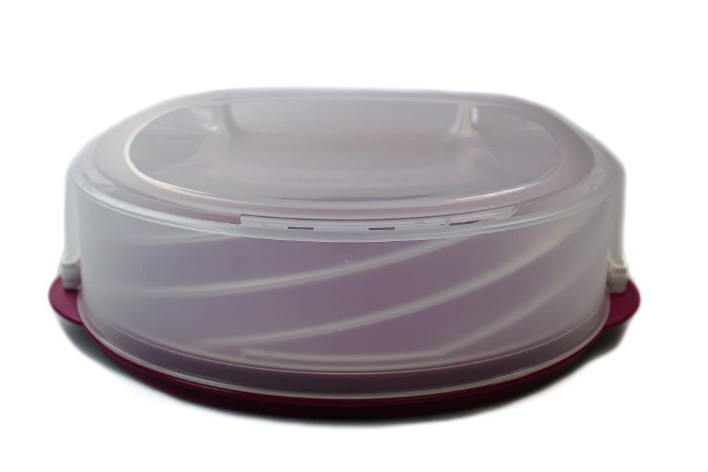 TUPPERWARE Servierschüssel Tortentwist lpink Tortenbehälter Kuchenform
