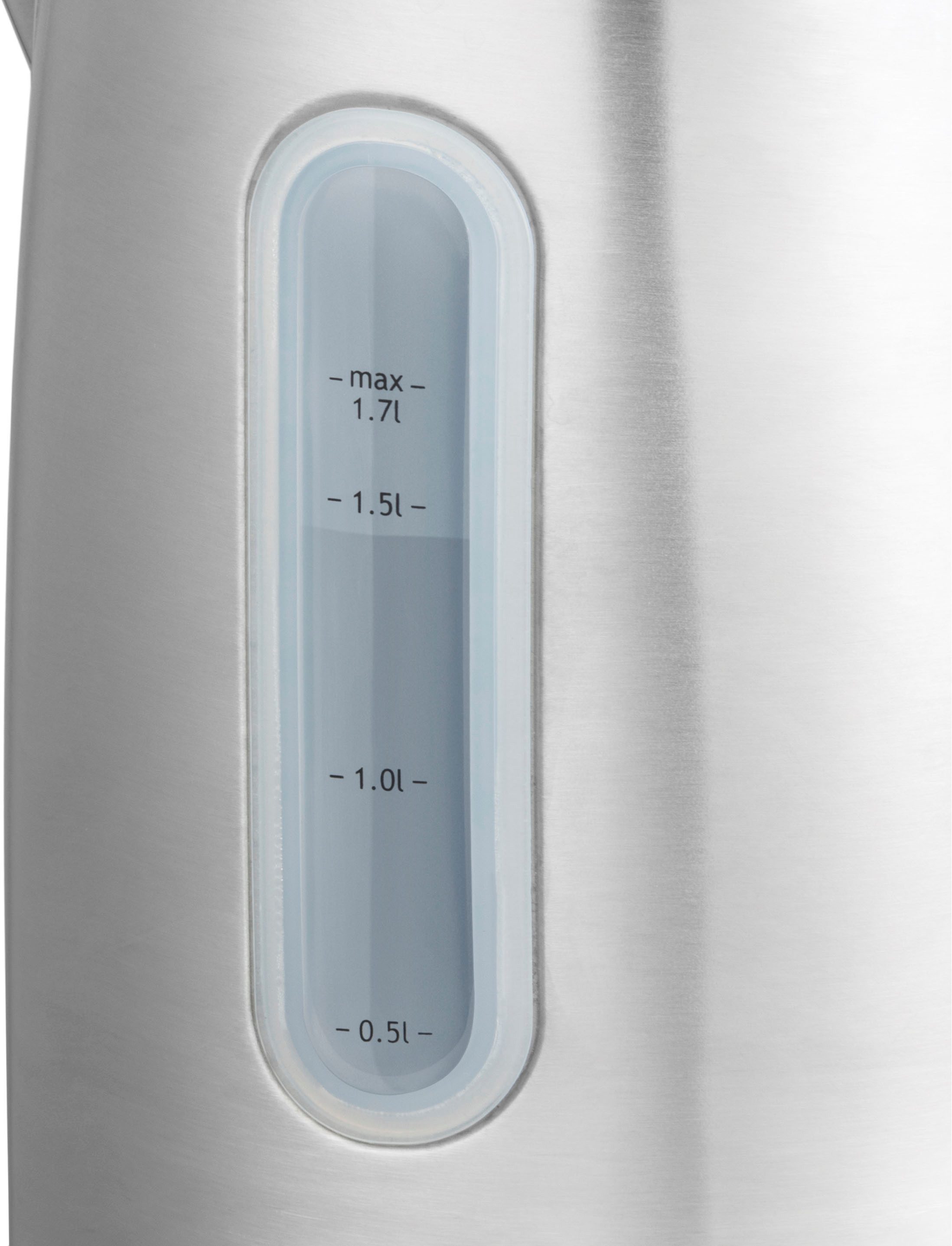 RUSSELL HOBBS Wasserkocher Heaton 27380-70, 1,7 l, 2400 W, Edelstahl, herausnehmbarer Anti-Kalk-Filter und Wasserstandanzeige