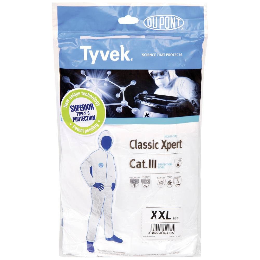 TYVEK Einweghandschuhe ClassicXpert Schutzoverall 1005276