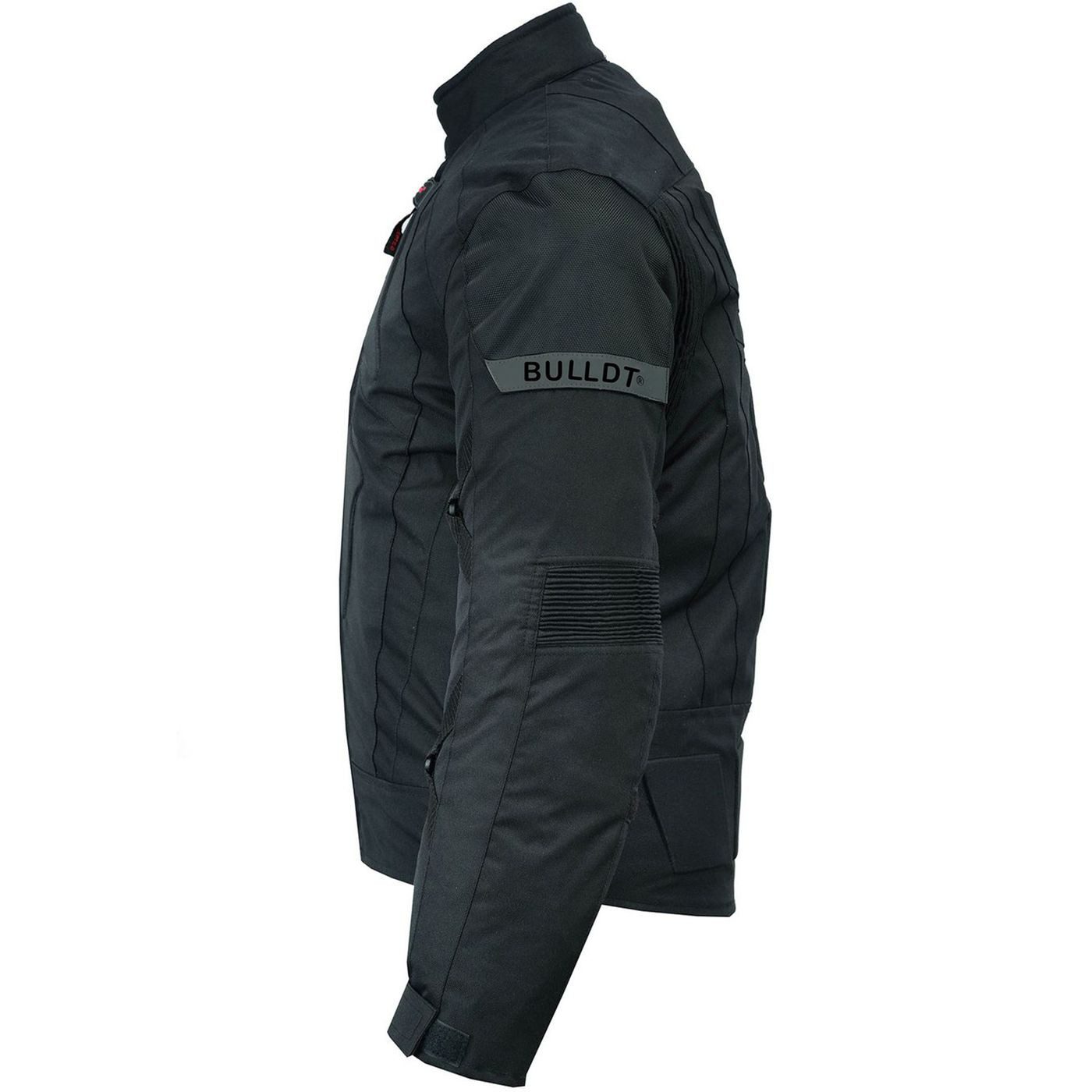 BULLDT Motorradjacke GW322J Schwarz BULLDT Motorradjacke Kurz mit Protektoren 70cm
