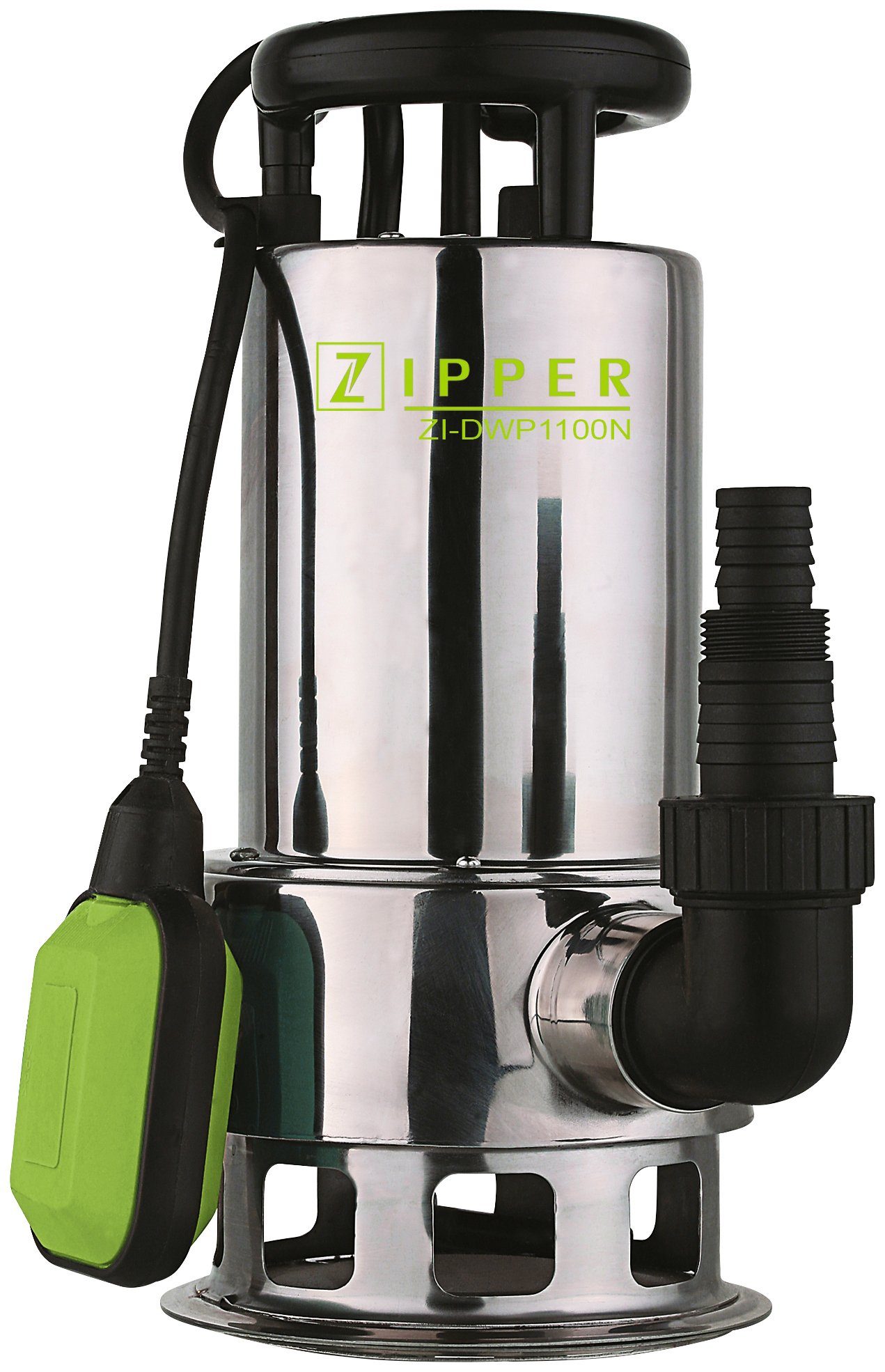 ZIPPER Schutzwasserpumpe ZI-DWP1100N, 14.000 l/h Fördermenge