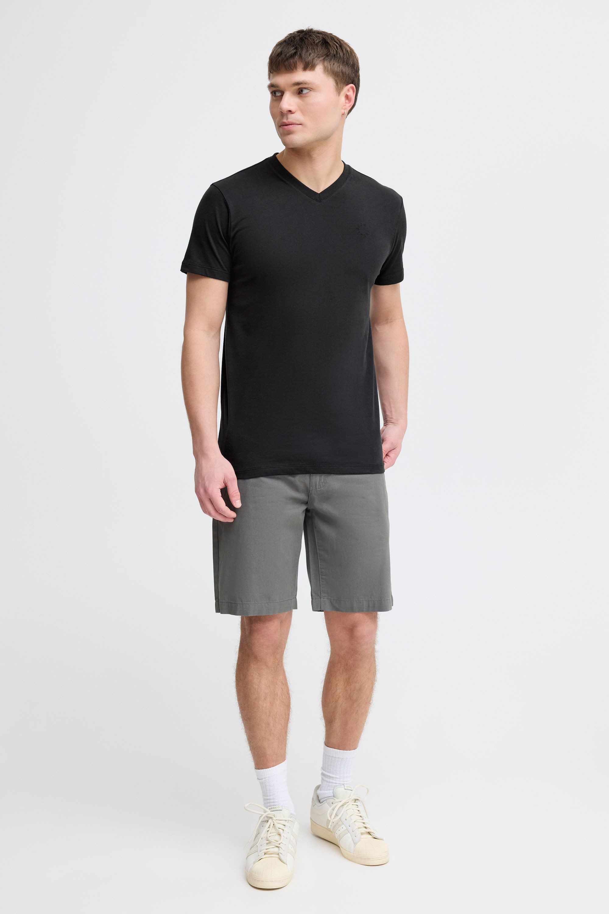 !Solid V-Shirt SDOdilian Modisches T-shirt