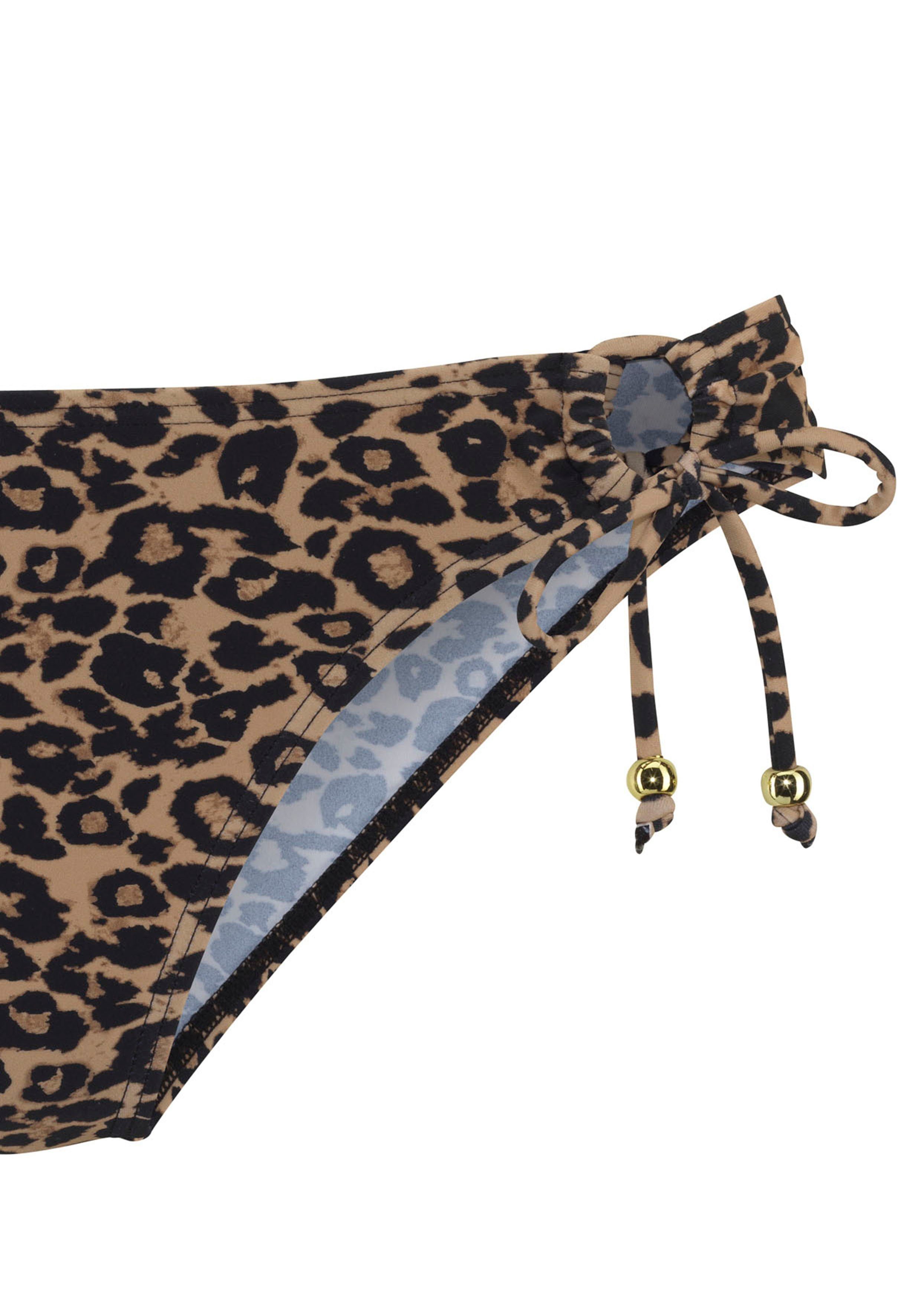 Vivance Bikini-Hose Thora in modischem Leo-Print