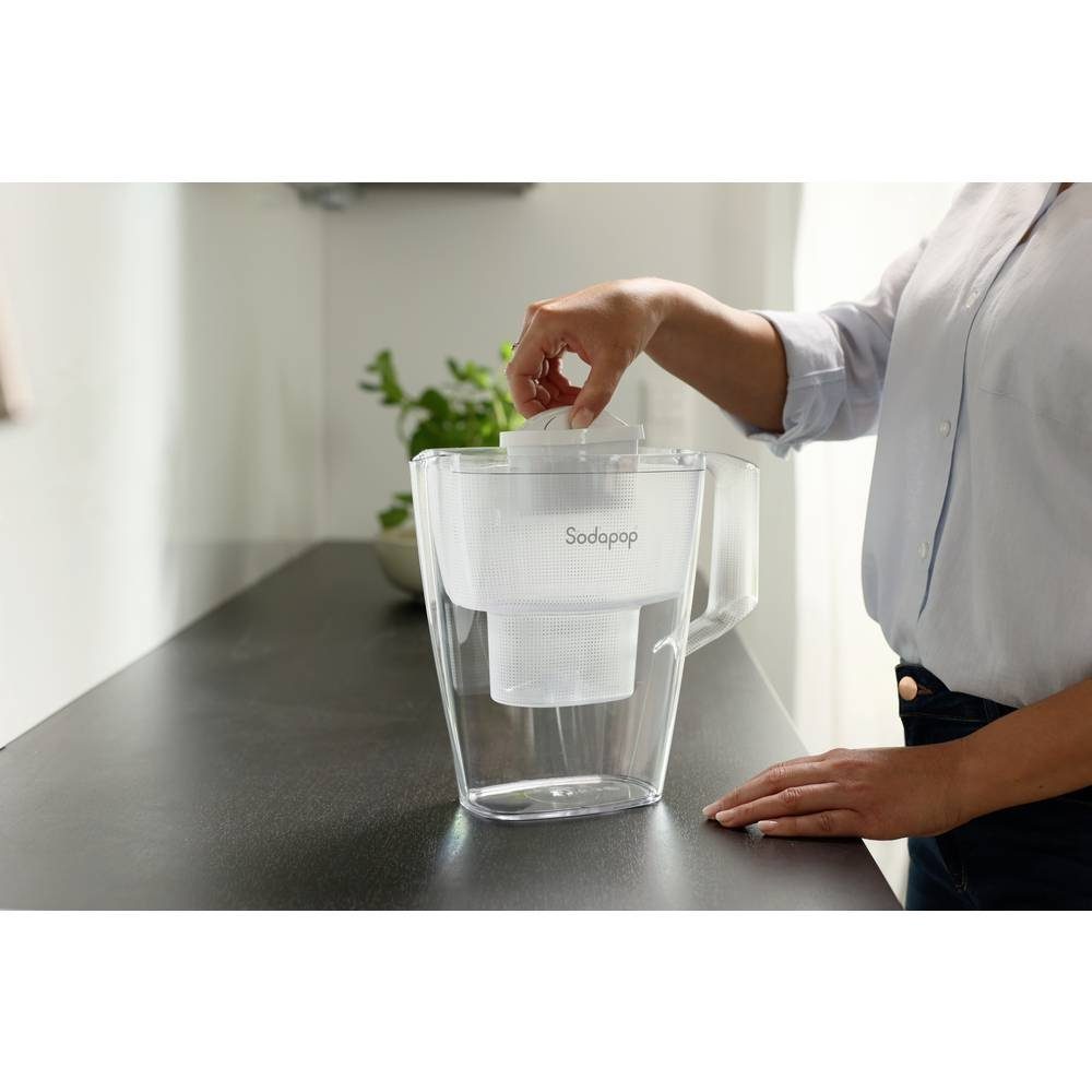 Sodapop Wasserfilter 10028684 Filterkartusche Weiß