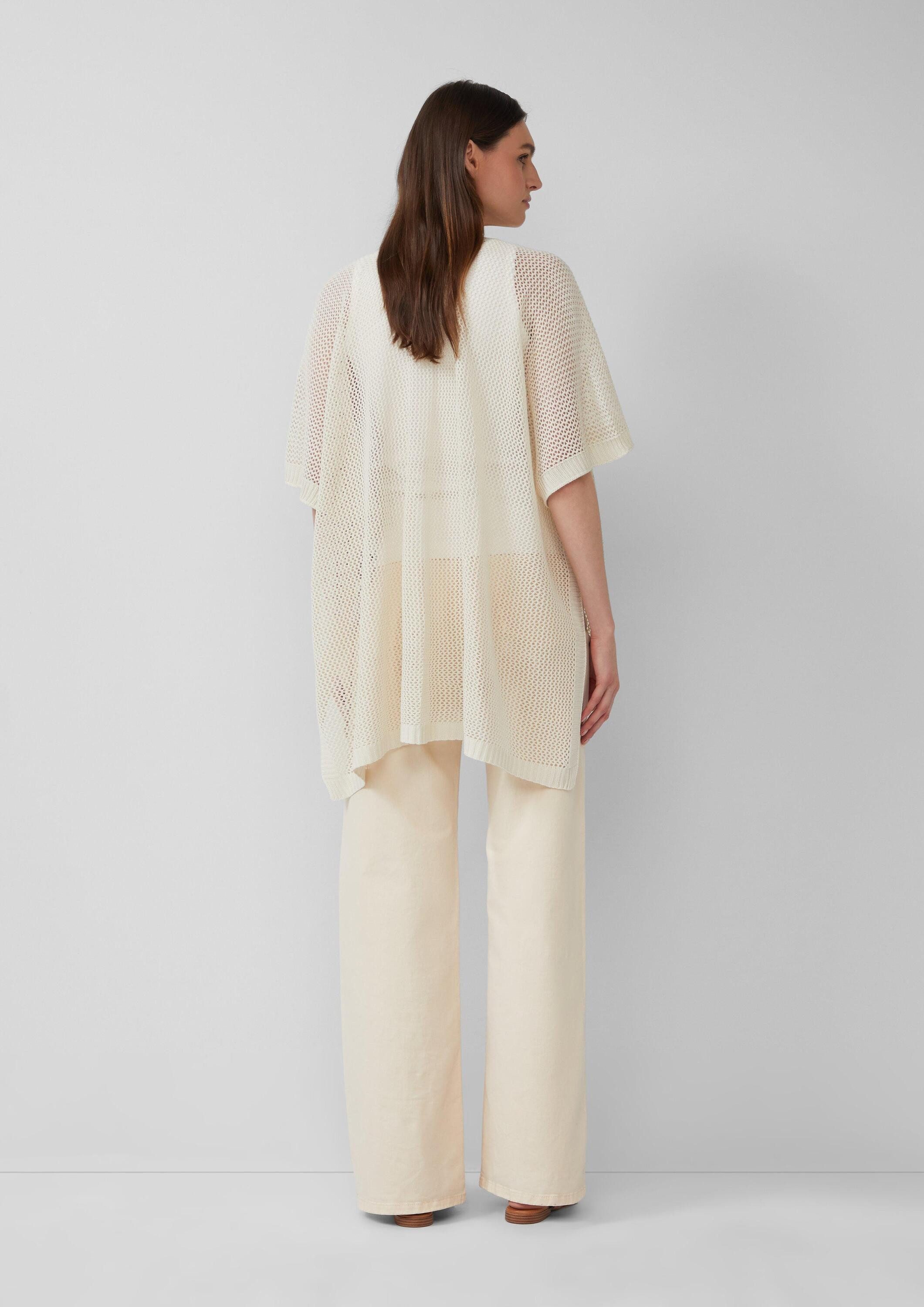 s.Oliver Poncho Indoor-Poncho Leichter Strickponcho
