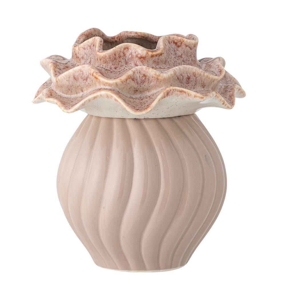 Bloomingville Dekovase Petalia, dekorative Vase für Wohnzimmer und Tischdeko
