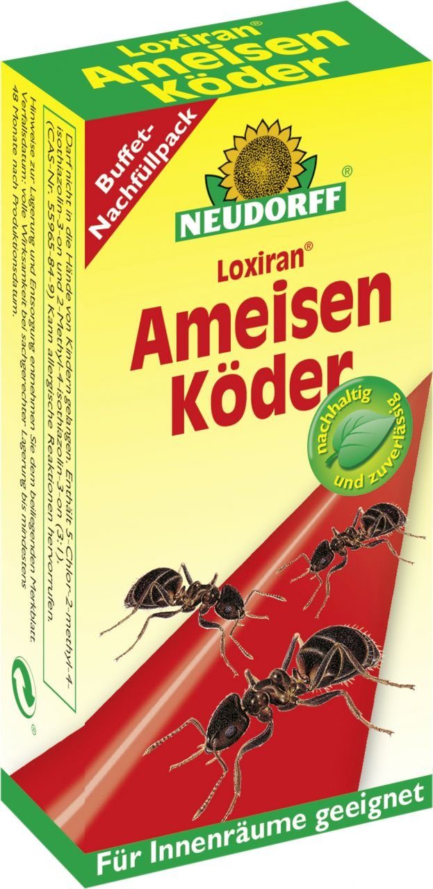 Neudorff Insektenvernichtungsmittel Loxiran Ameisenköderdose 2 x 20 ml, 0.04 l