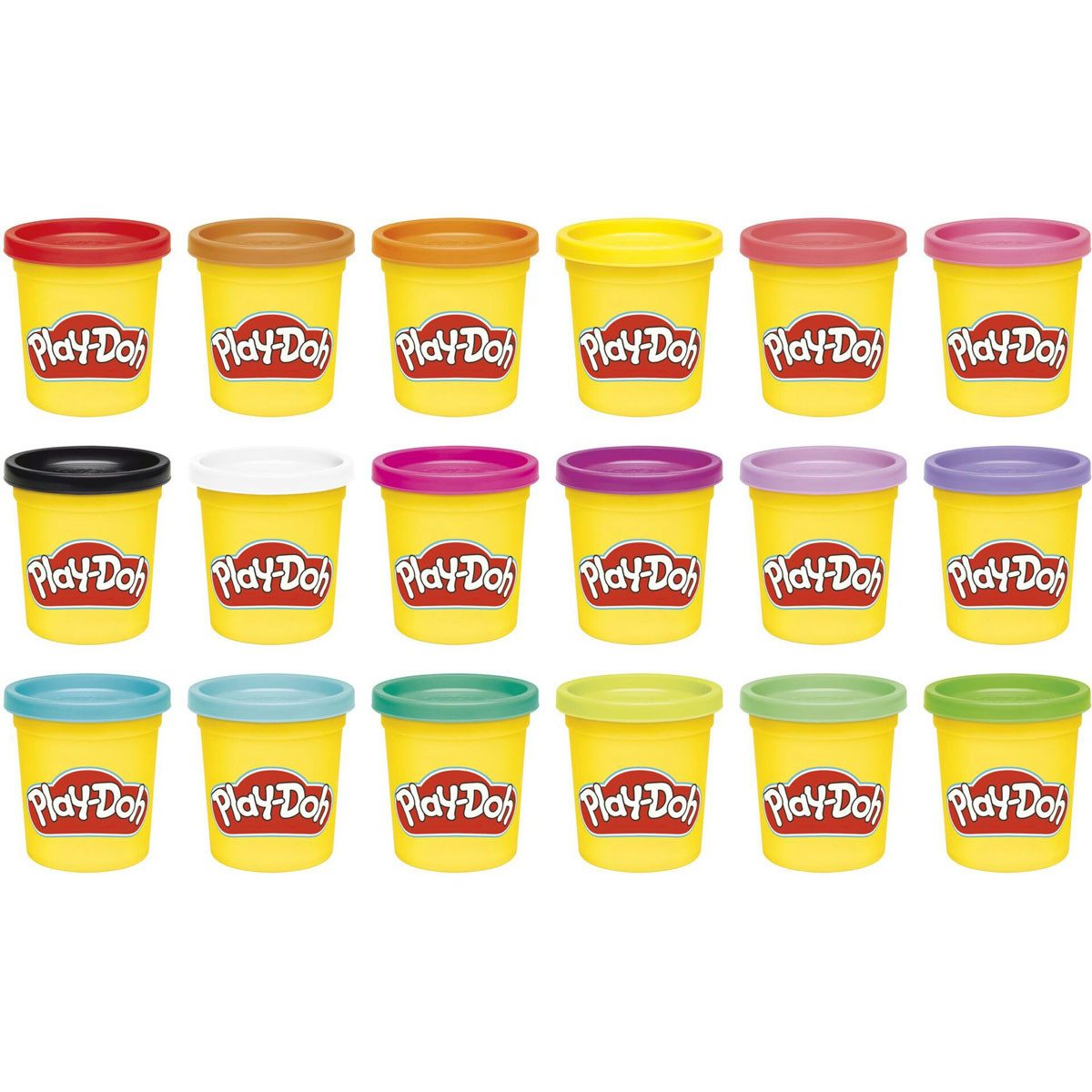 Play-Doh Knete Play-Doh Knetwerkzeug Presse Fun Factory mit 20 Dosen Knete 1,698kg