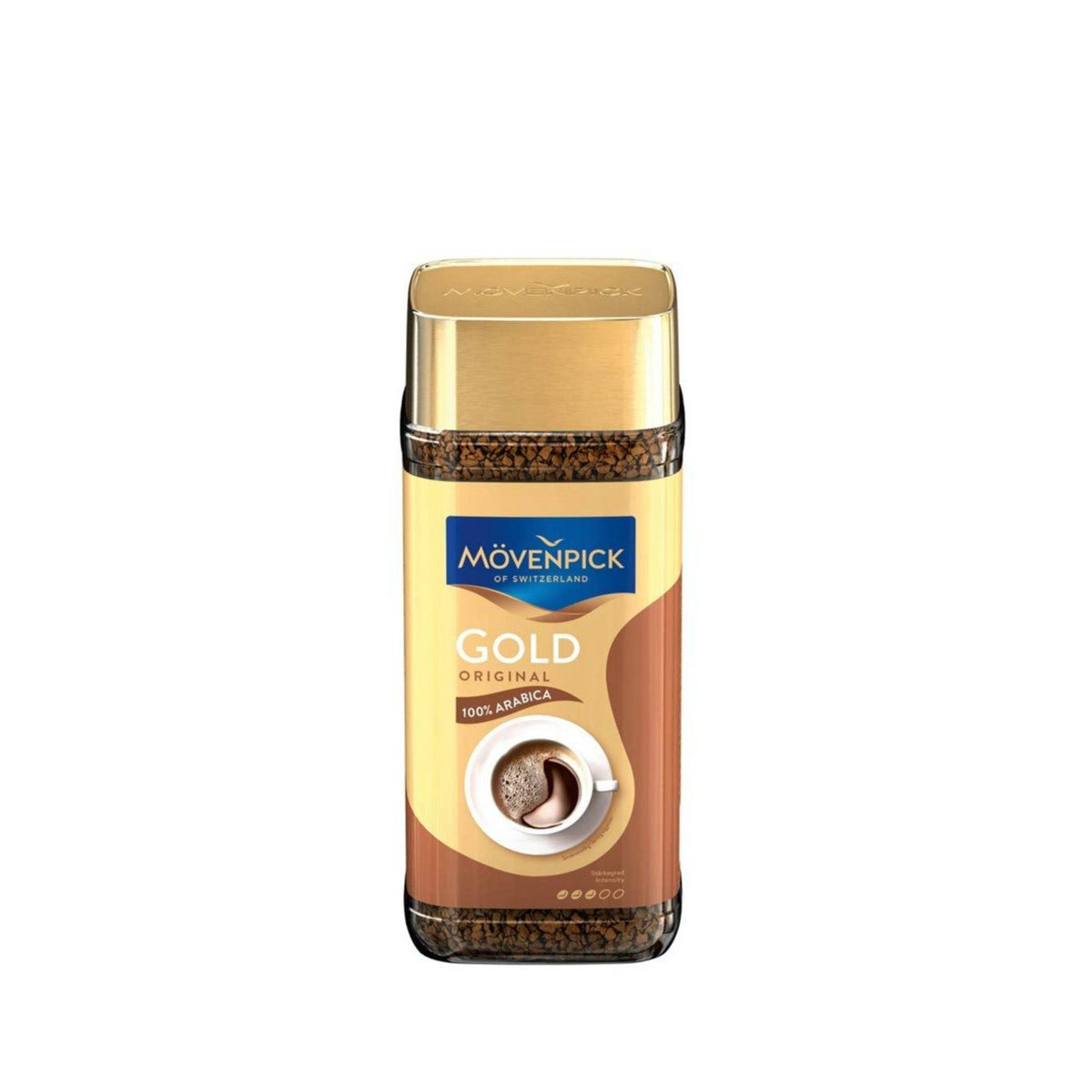 Mövenpick Kaffee, Mövenpick Gold Löslicher Instant gerösteter Arabica Kaffee 100g