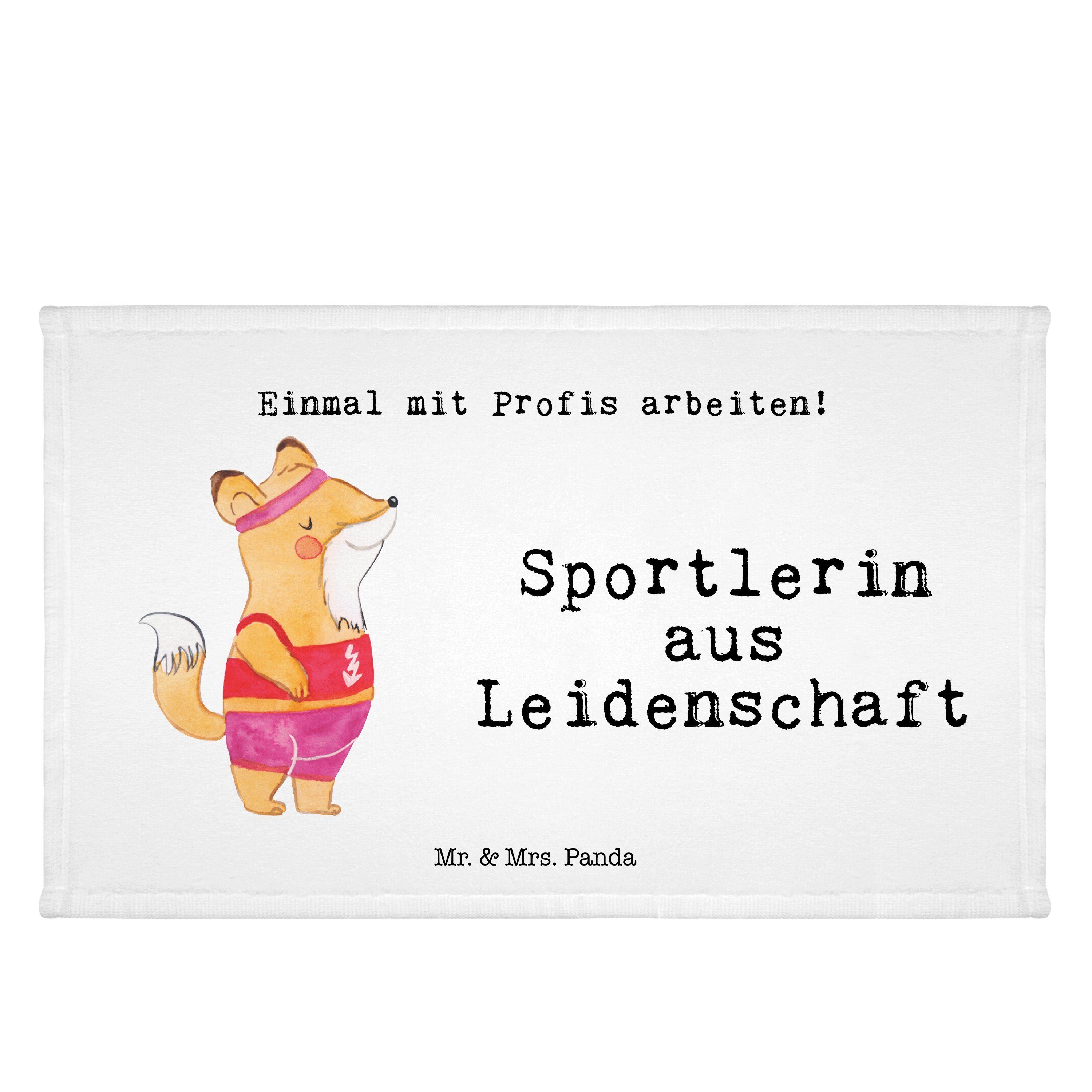 - - Weiß Mr. Handtuch, Reiseh, Panda aus Geschenk, & Sport Mrs. Handtuch Leidenschaft Sportlerin (1-St)
