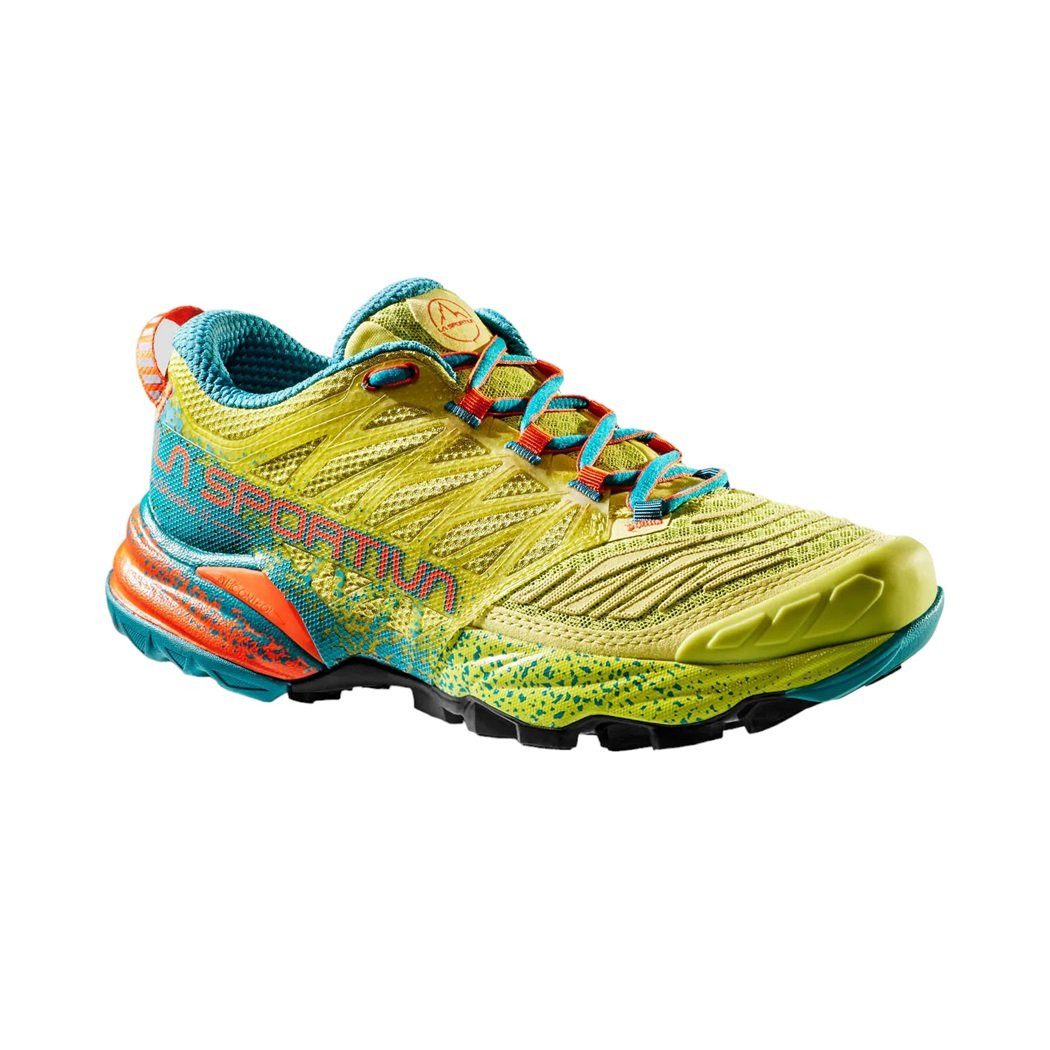 La Sportiva Trail-Laufschuhe Akasha II gelb/blau Damen Wanderschuh günstig online kaufen