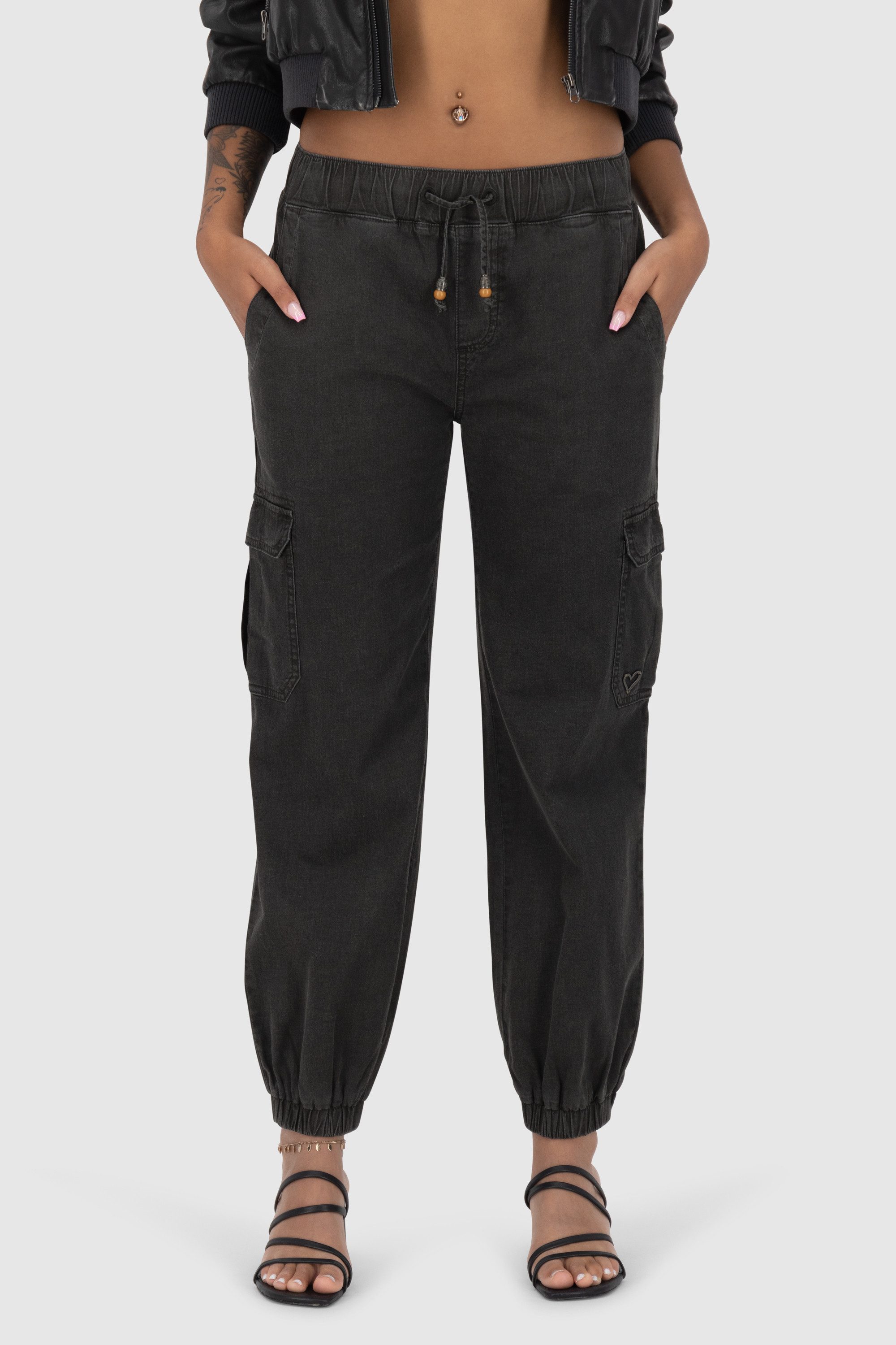 Alife & Kickin Stoffhose Damen AngeliqueAK DNM A günstig online kaufen