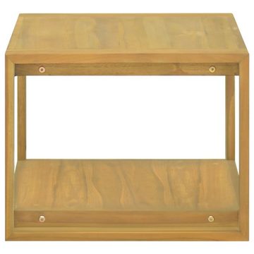 vidaXL Fächerschrank Wand-Badschrank 60x45x35 cm Massivholz Teak (1-St)