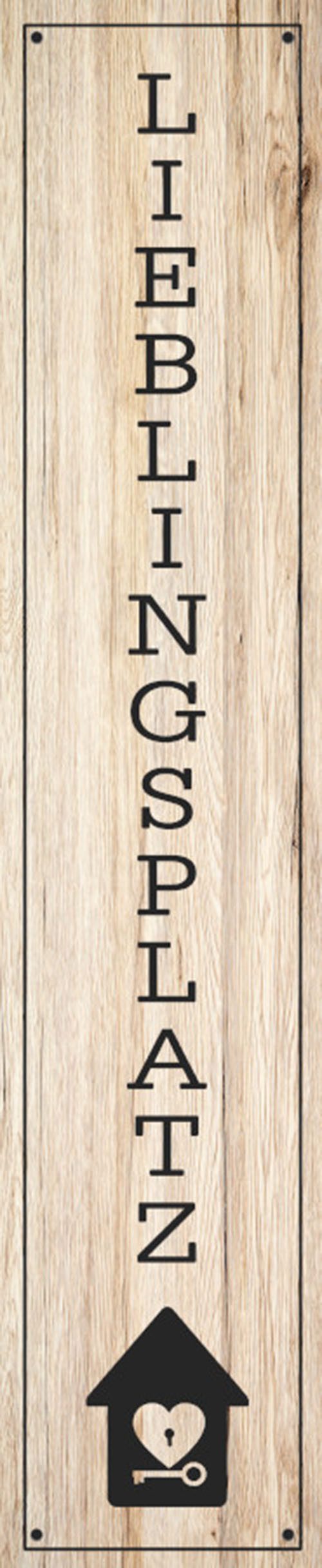 Bönninghoff Leinwandbild, Herz, Schriftzug, Schriftzüge, Sprüche, Sprüche & Texte, Symbole (1 St)