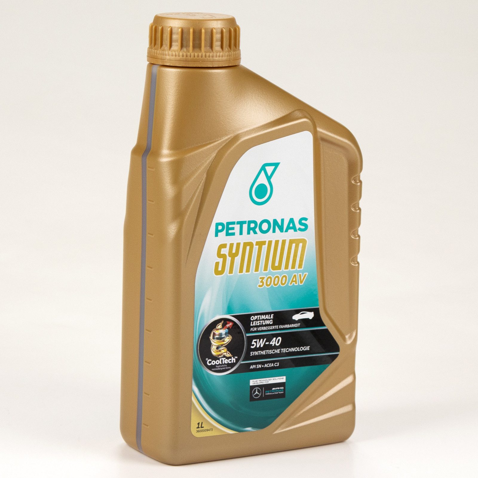 Petronas Motoröl Petronas Syntium 3000 AV Motoröl Öl 5W40 1L ACEA C3 API SN 18281616