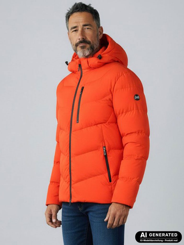 Blue Wave Steppjacke Jesper Herren Jacke Jesper - Outdoorjacke gesteppt mit abhnehmbarer Kapuze