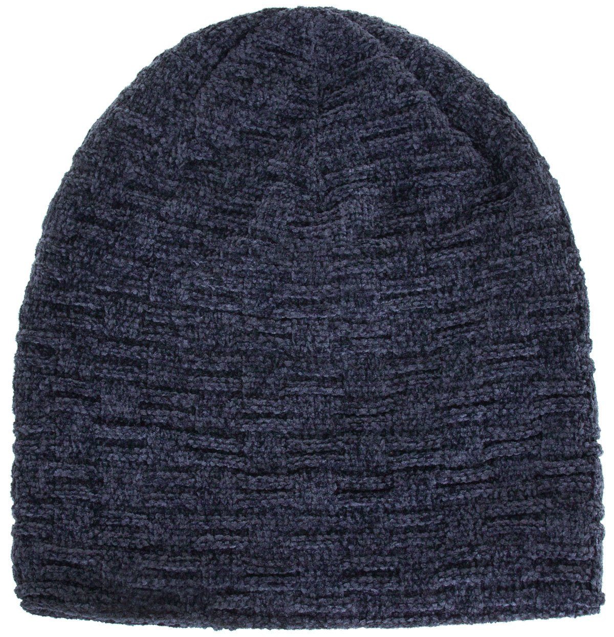 compagno Strickmütze (1-St) Warm gefütterte Wintermütze Strickmütze Beanie Damen und Herren