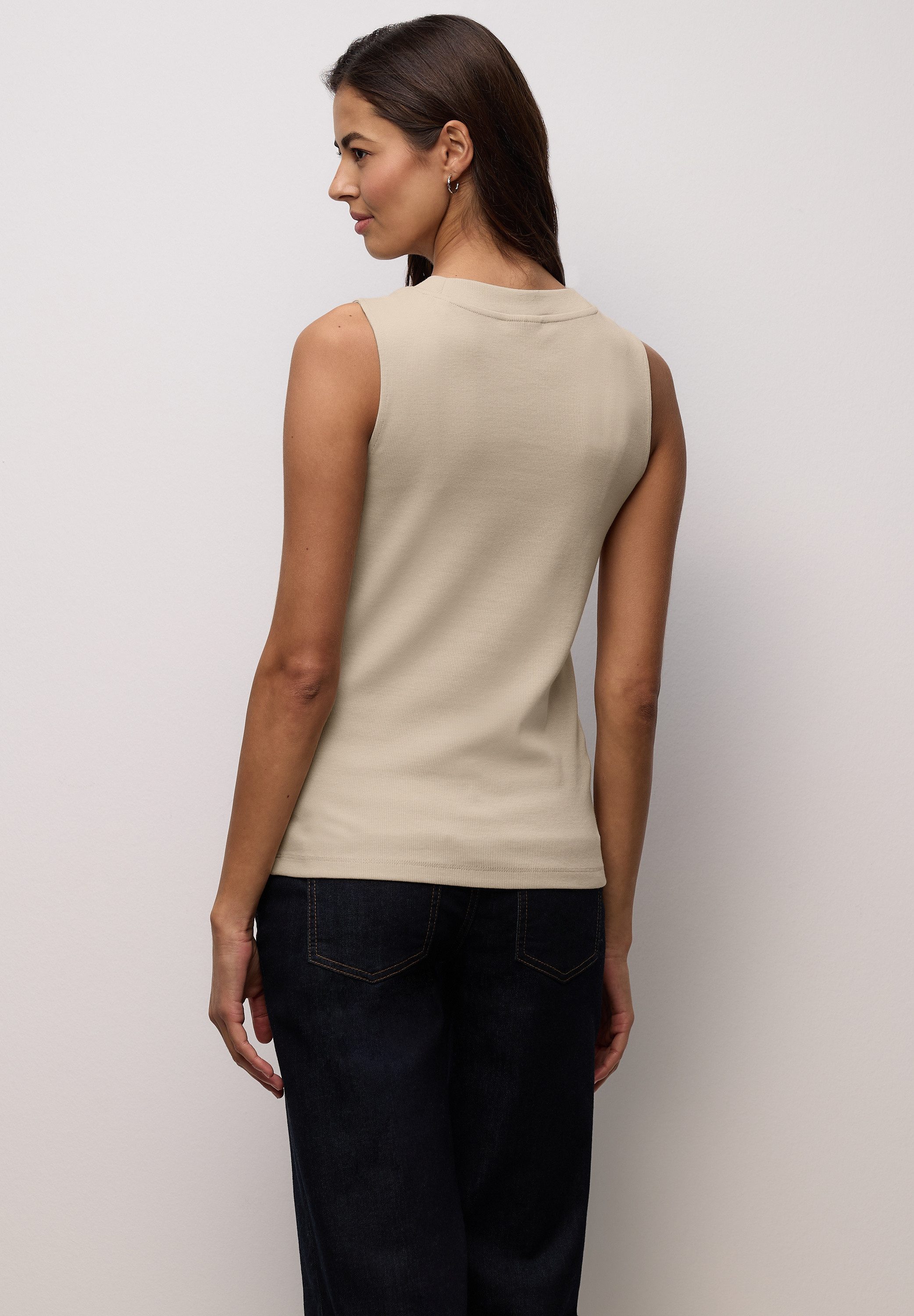 STREET ONE Rundhalsshirt mit Turtleneck günstig online kaufen