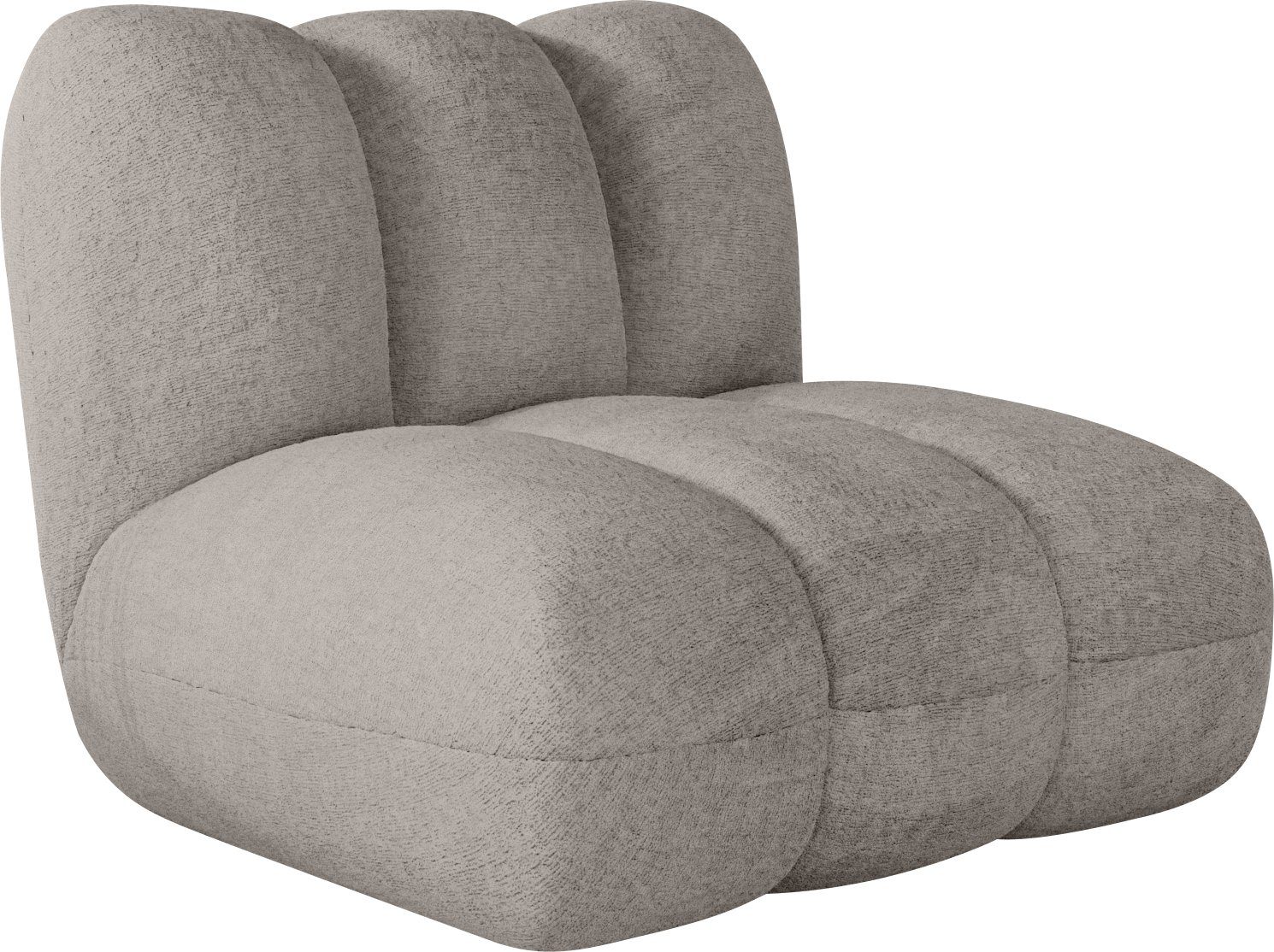 LeGer Home by Lena Gercke Sessel Priya Loungesessel, moderne Steppung, auch in Bouclé, perfektes Einzelstück, gemütlich und modern, B/T/H: 102,5/106,5/83 cm. Reduzierter Preis € 439,99. Unverbindliche Preisempfehlung € 539,00