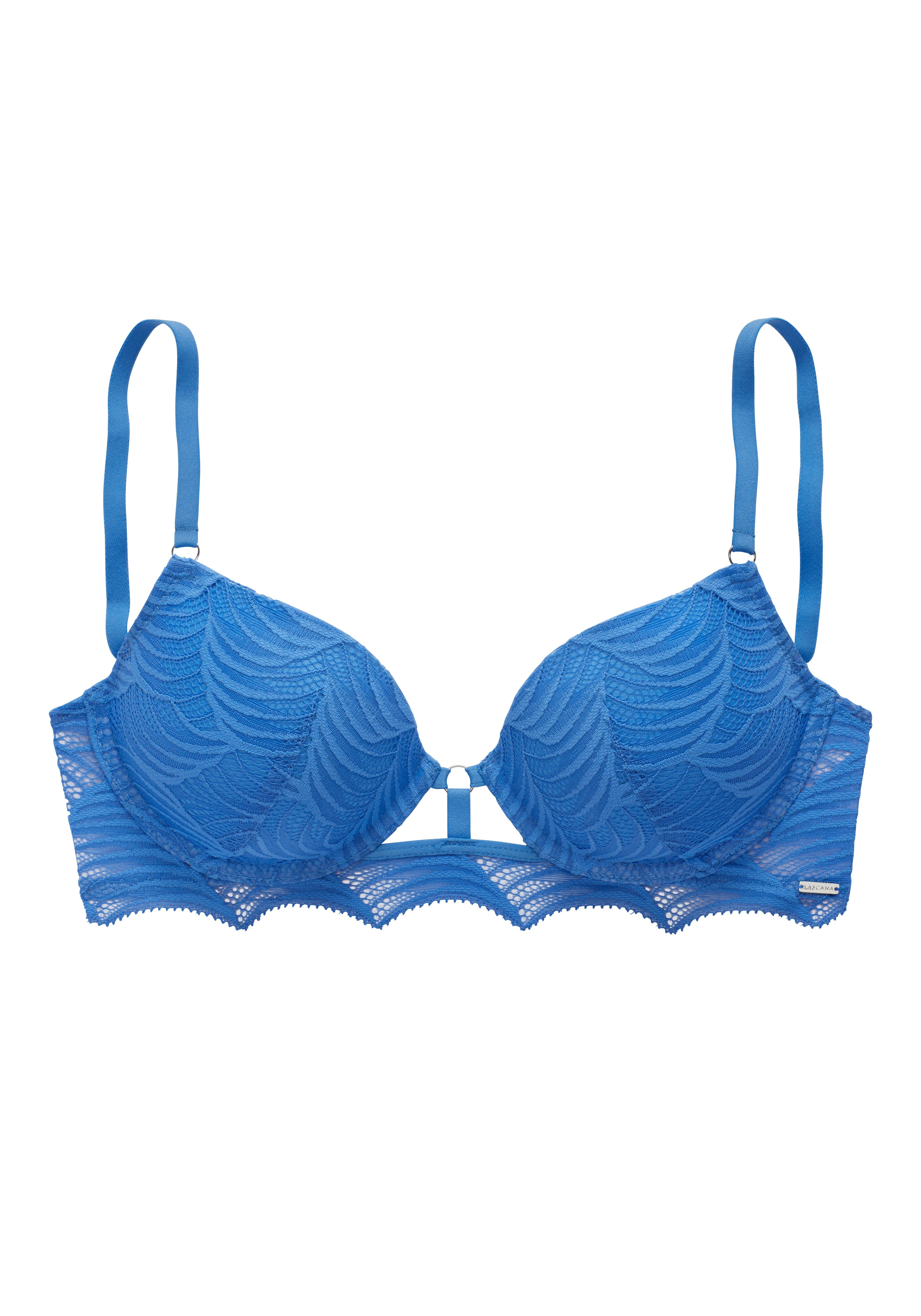 LASCANA Push-up-BH Marla mit integrierten Kissen und modischer Spitze, Dessous. Reduzierter Preis € 24,99. Unverbindliche Preisempfehlung € 34,99