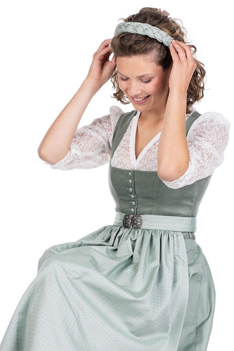 MarJo Dirndl Cord Dirndl 2tlg. - OSTERHOFEN - salbei günstig online kaufen