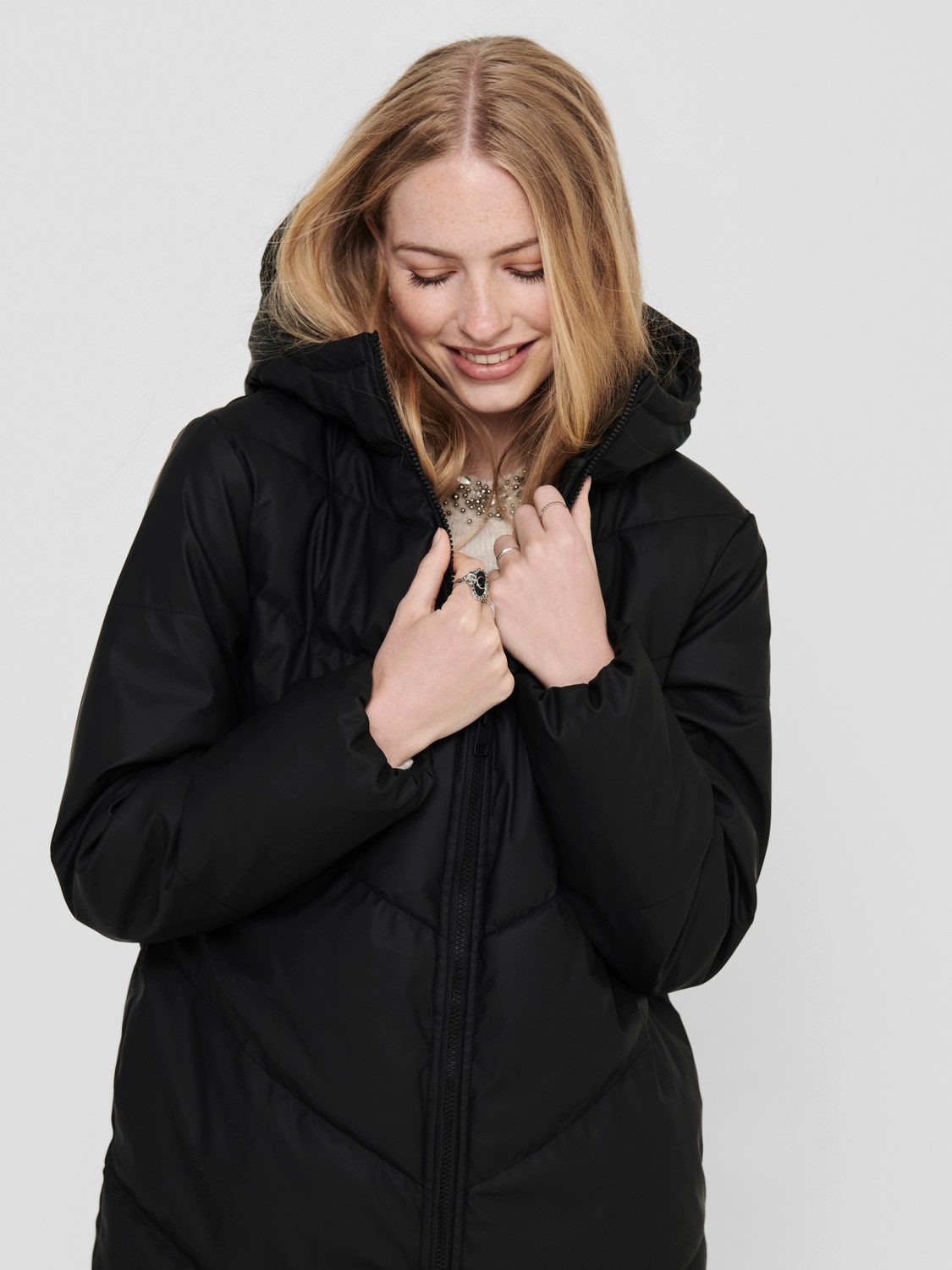 JDY Steppmantel JDYULRIKKA WATER REP PUFFA günstig online kaufen