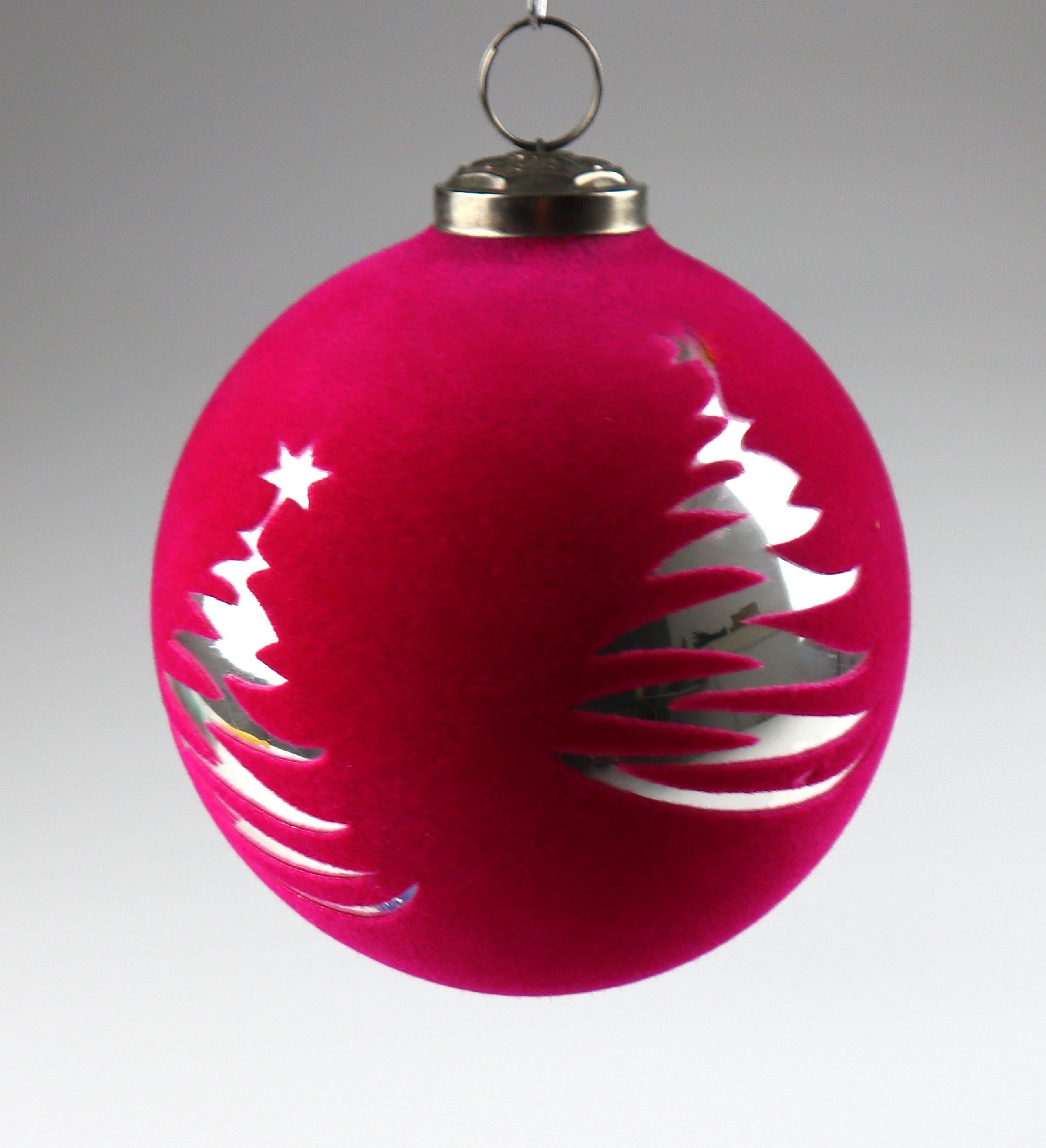 AM Design Weihnachtsbaumkugel aus Glas, Ø 12 cm, 3er Set