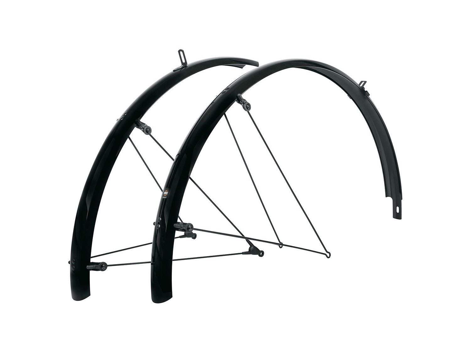 SKS Schutzblech Basic Bluemels Radschützer Set 28 Zoll, 45 mm