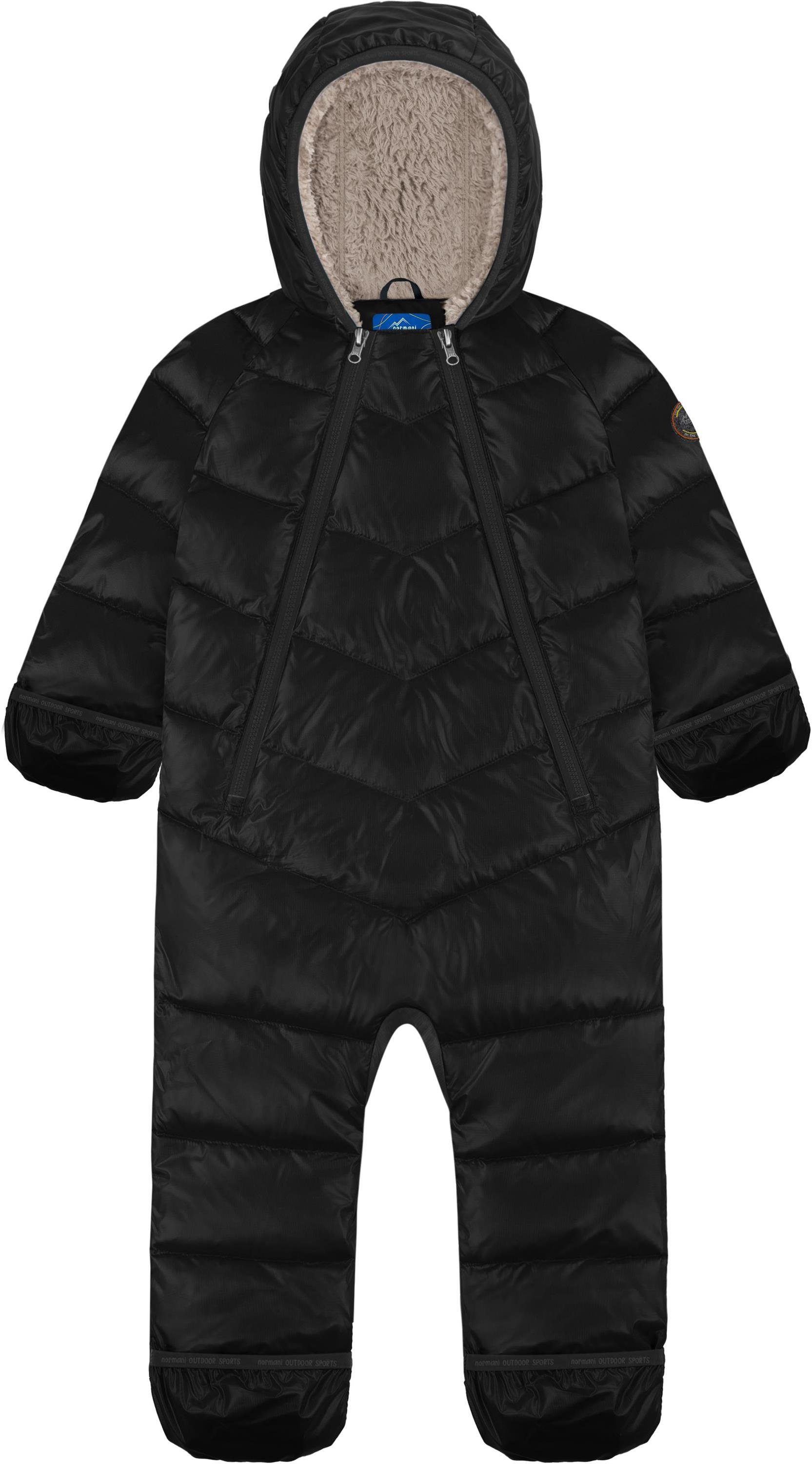 normani Fleeceoverall Kinder Daunen Overall Nayba Baby Daunenoverall Winteranzug Schneeanzug Jumpsuit Winter Daunenjacke