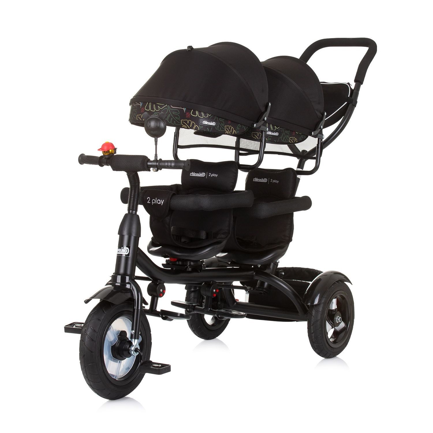 Chipolino Dreirad Geschwisterdreirad Tricycle 2Play, zwei günstig online kaufen