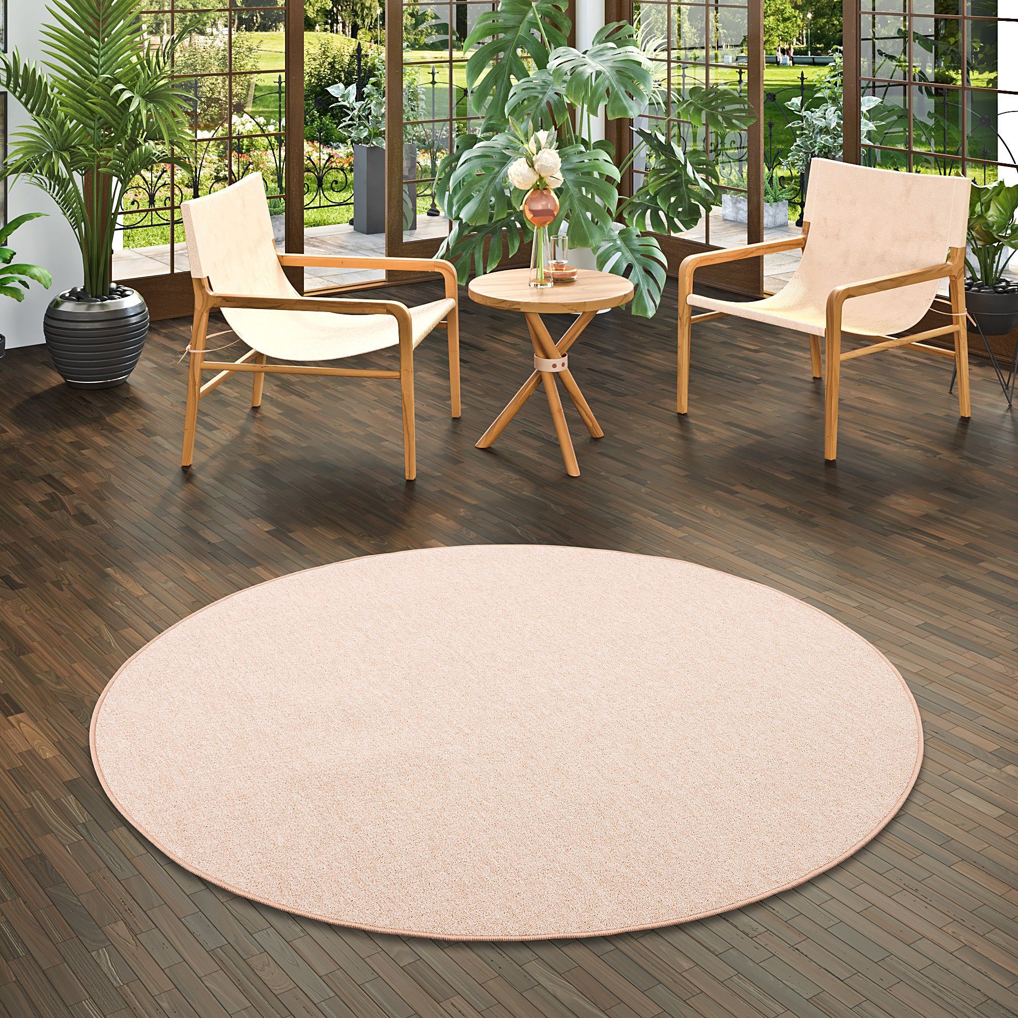 Snapstyle Veloursteppich Feinschlingen Velour Teppich Strong günstig online kaufen