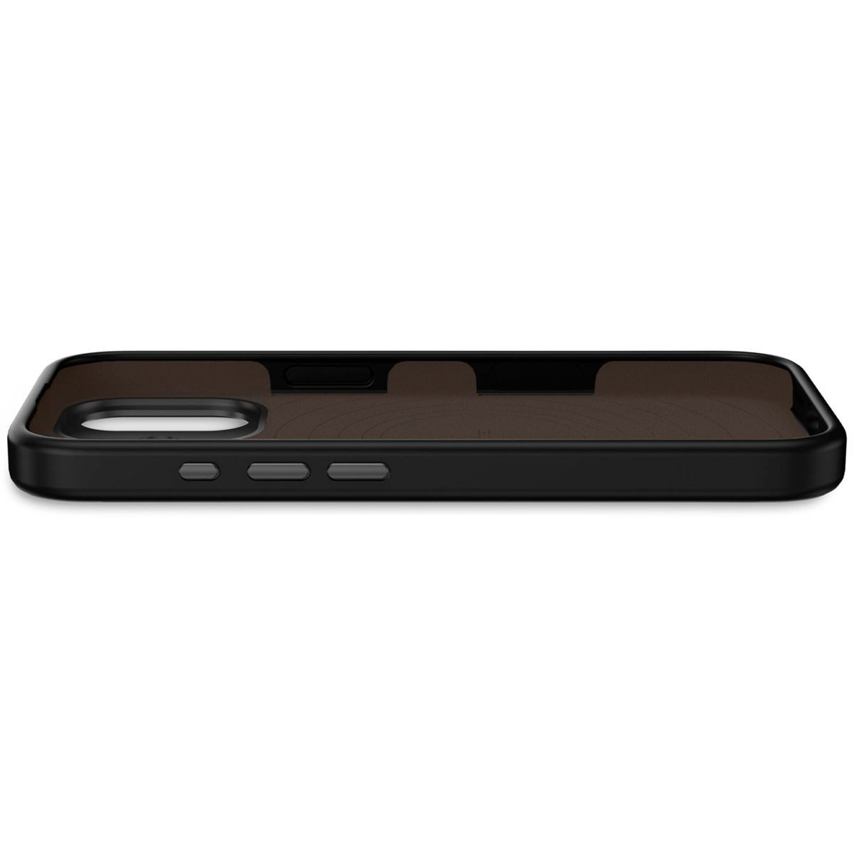 DECODED Smartphone-Hülle AntiMicrobial Silicone Backcover iPhone 17 Phantom