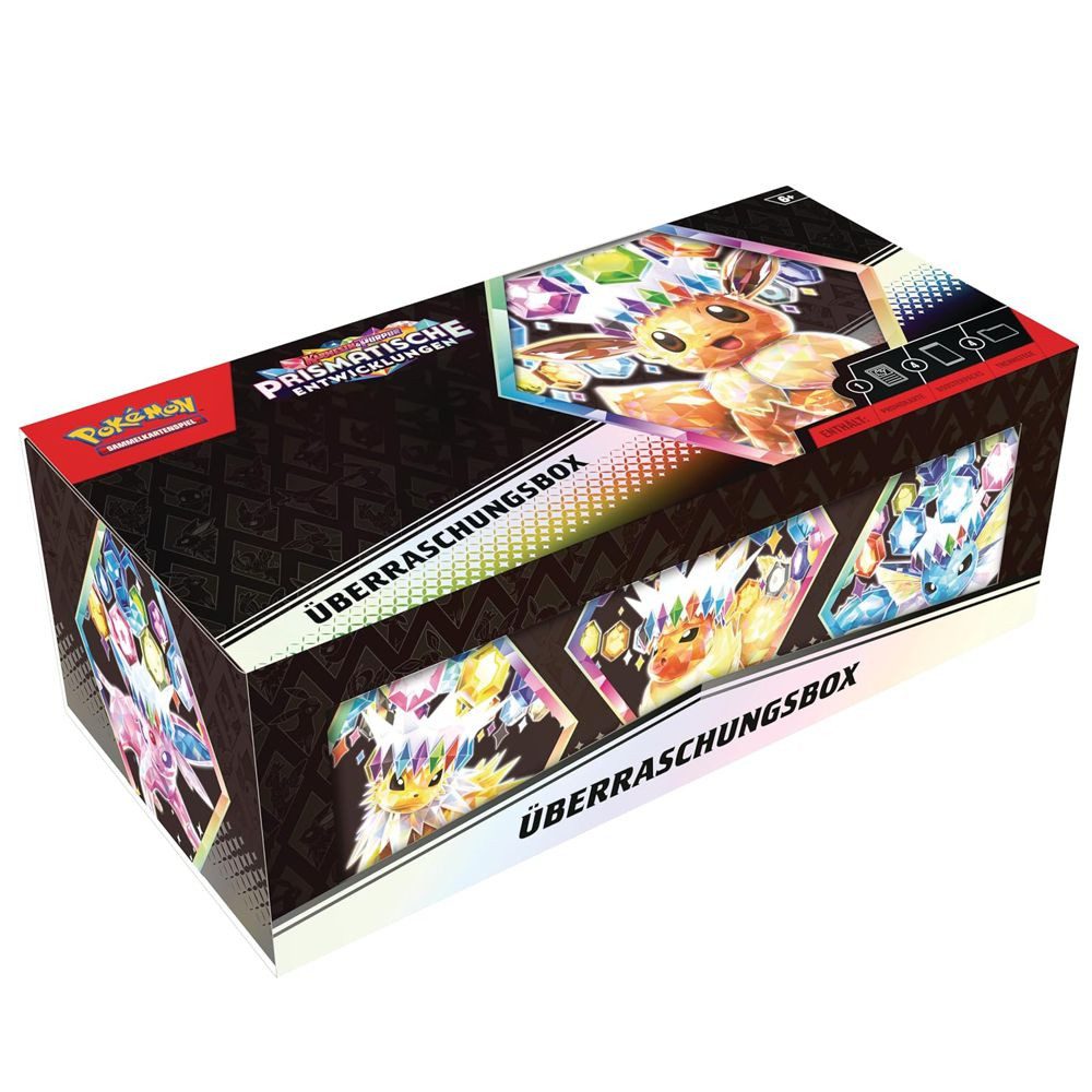 Sammelkarte Überraschungsbox Pokemon Karten deutsch Prismatische Entwicklungen