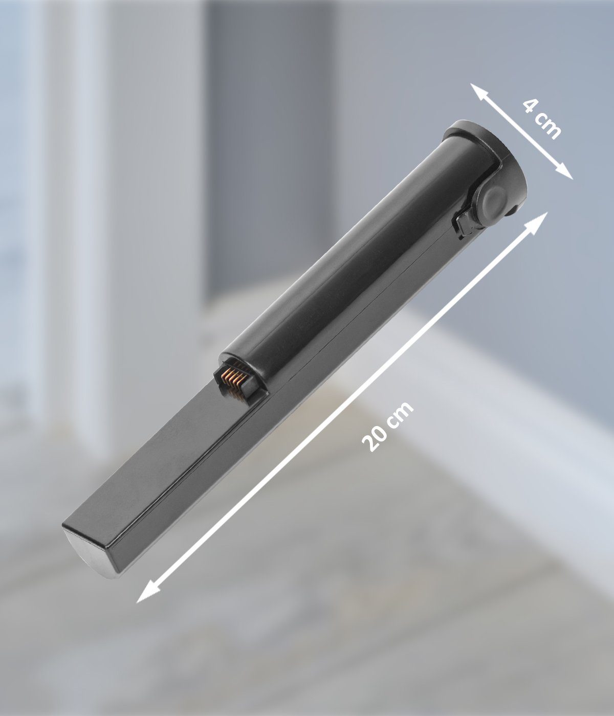 Genius Akku-Handstaubsauger INVICTUS ONE 3.0e Hand- und Bodenstaubsauger Lithium-Ionen-Akku, Akku (Lithium-Ionen-Akku 2500 mAh)