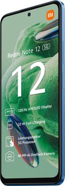 Xiaomi Redmi Note 12 5G 4GB+128GB Smartphone (16,94 cm/6,67 Zoll, 128 GB Speicherplatz, 48 MP Kamera)