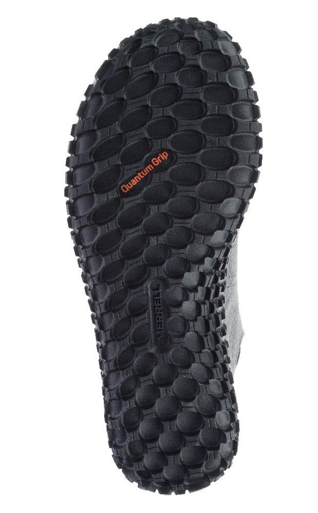 Merrell Wrapt Mid WP (Minimal-Laufschuhe, Leder, wasserdicht) granitegrau S günstig online kaufen