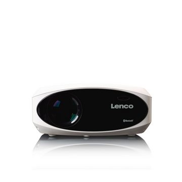 Lenco LPJ-900WH Full HD LCD Projektor mit HDMI USB und SD LCD-Beamer (9000 lm, 04.05.2000, 1920 x 1080 px)