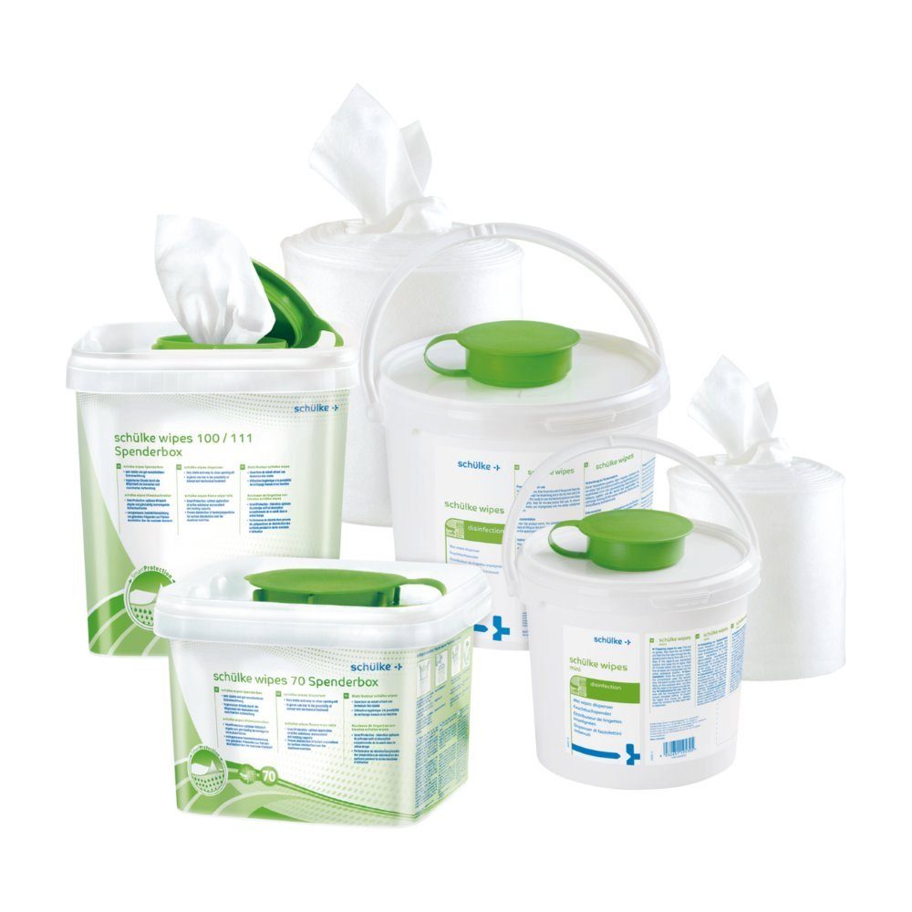 SCHÜLKE & MAYR GmbH Desinfektionsmittelspender schülke wipes 40 10x40 ST KT - 4032651195329, Packung