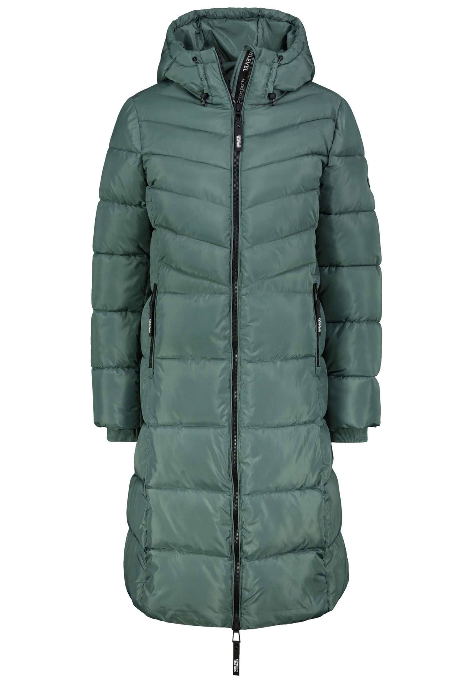 SUBLEVEL Langmantel Winterlicher Outdoor-Stil mit funktionalen Details (1-tlg) D51160AB44553_Jacket