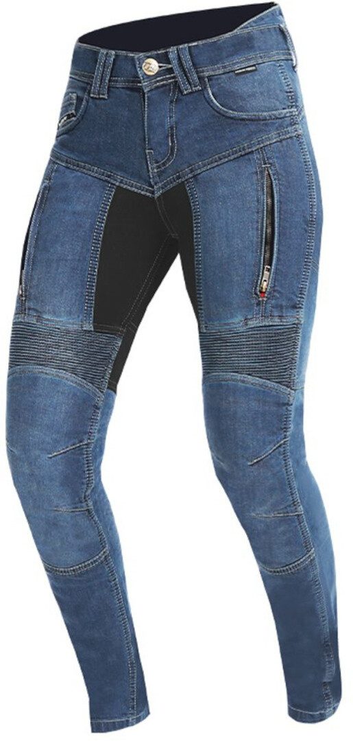 Trilobite Motorradhose Parado Blue Skinny Damen Motorrad Jeans Knieprotekto günstig online kaufen