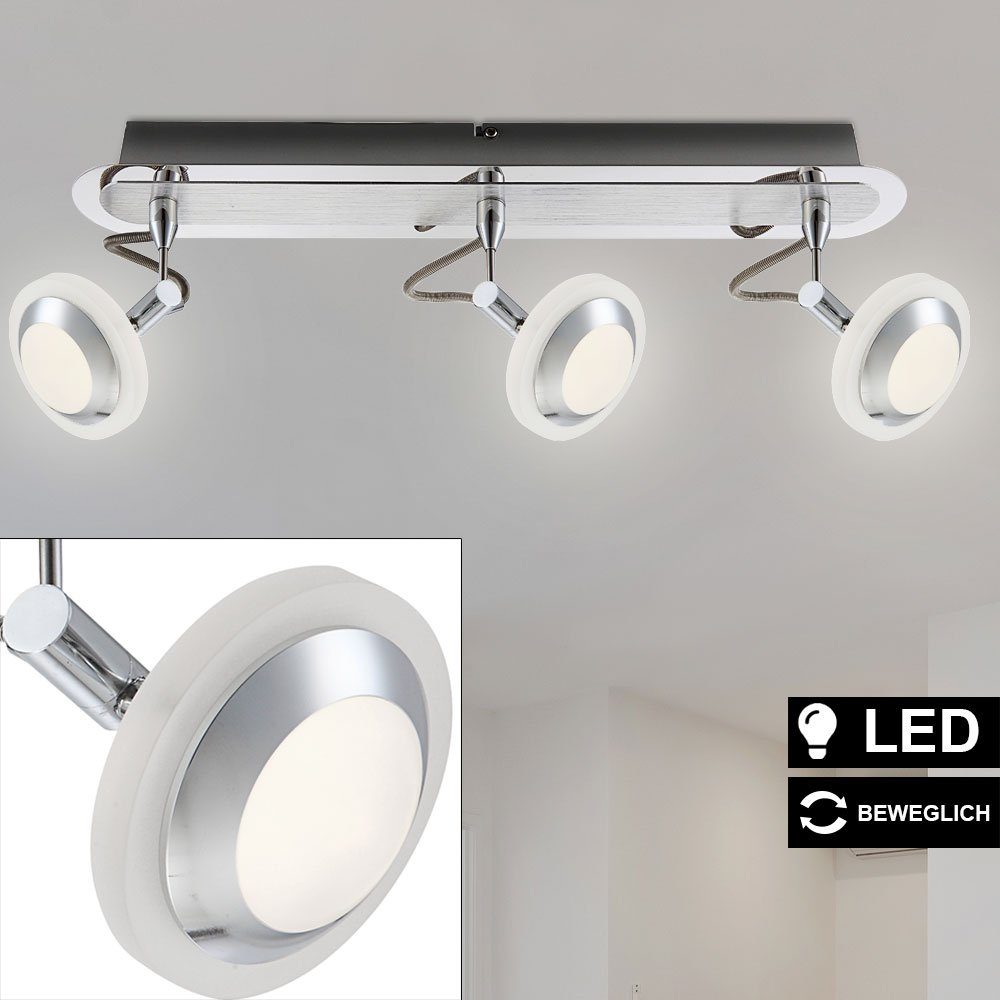 LED-Leuchtmittel LED Balken Lampe Decken etc-shop Zimmer verbaut, verstellbar Ess Leuchte Warmweiß, Deckenspot, LED Spot fest
