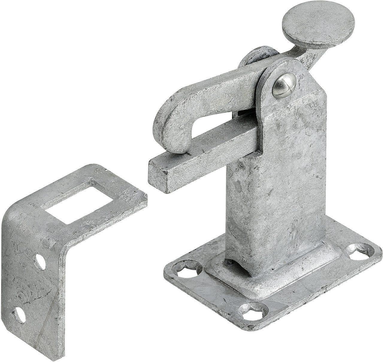 Vormann Zaun-Eckverbinder Vormann Torfeststeller feuerverzinkt 100/50 x 50