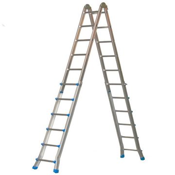 VaGo-Tools Vielzweckleiter Anlegeleiter Leiter Stehleiter 4 x 6 Stufen (Stück)