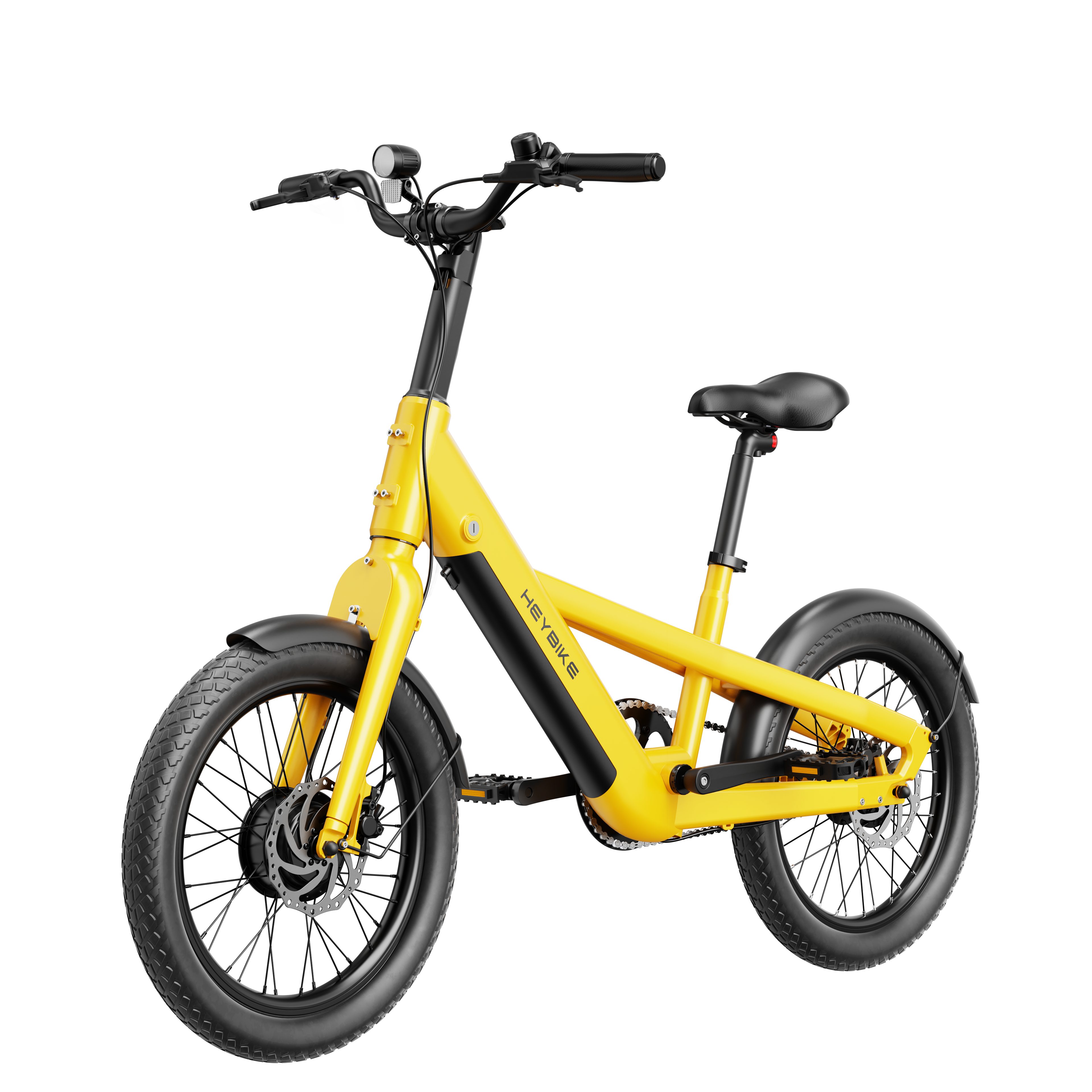 Heybike E-Bike Cityrad E-Bike Cityrad 20 Zoll, Automatische 3-Gang-Nabe, mit abnehmbarer Akuu, 3 Gang Shimano, 468 Wh, hydraulischen Scheibenbremsen und abnehmbarer 468 Wh Batterie.