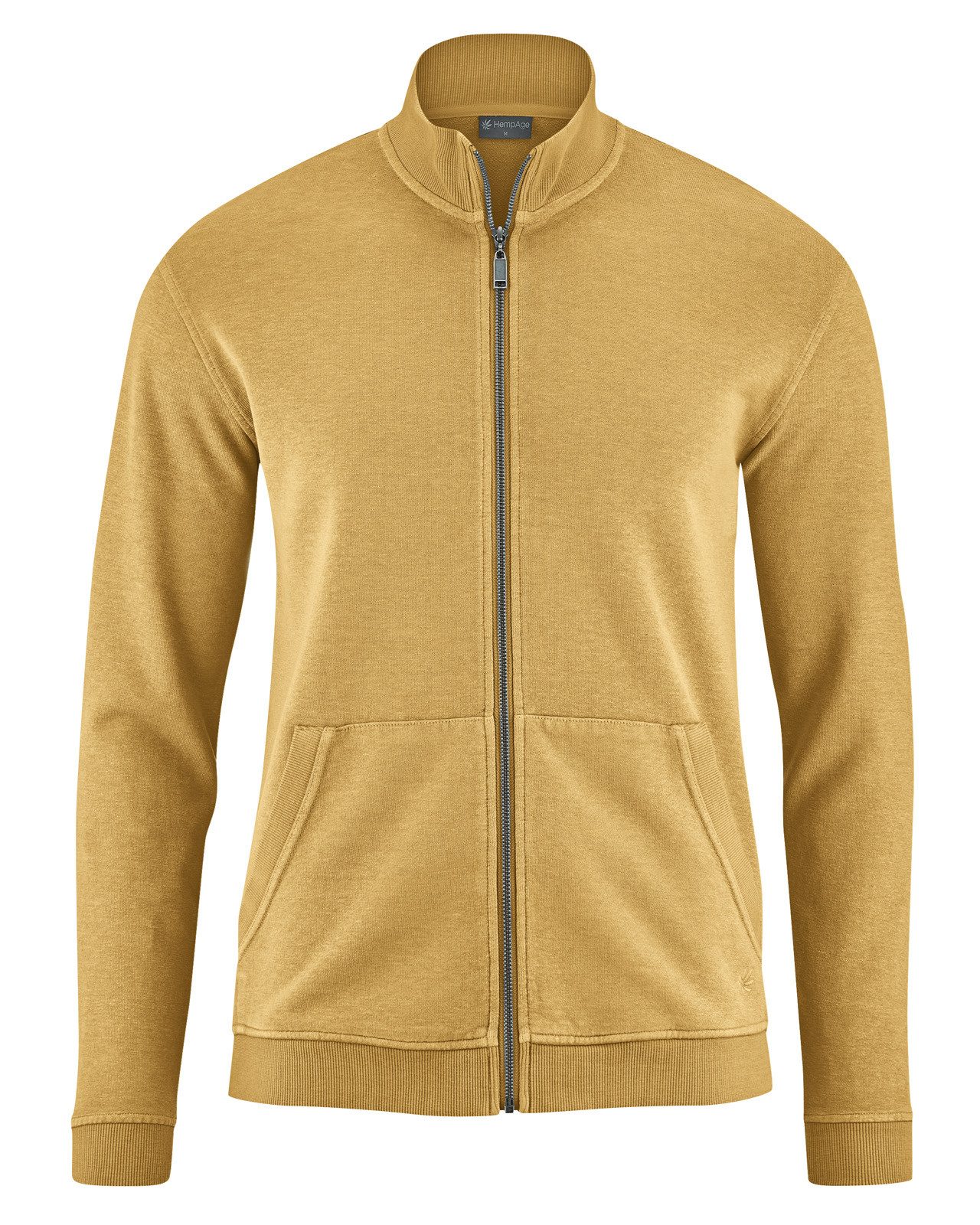 Sweatjacke Sweat Jacke Hanf/Biobaumwolle Normal Fit